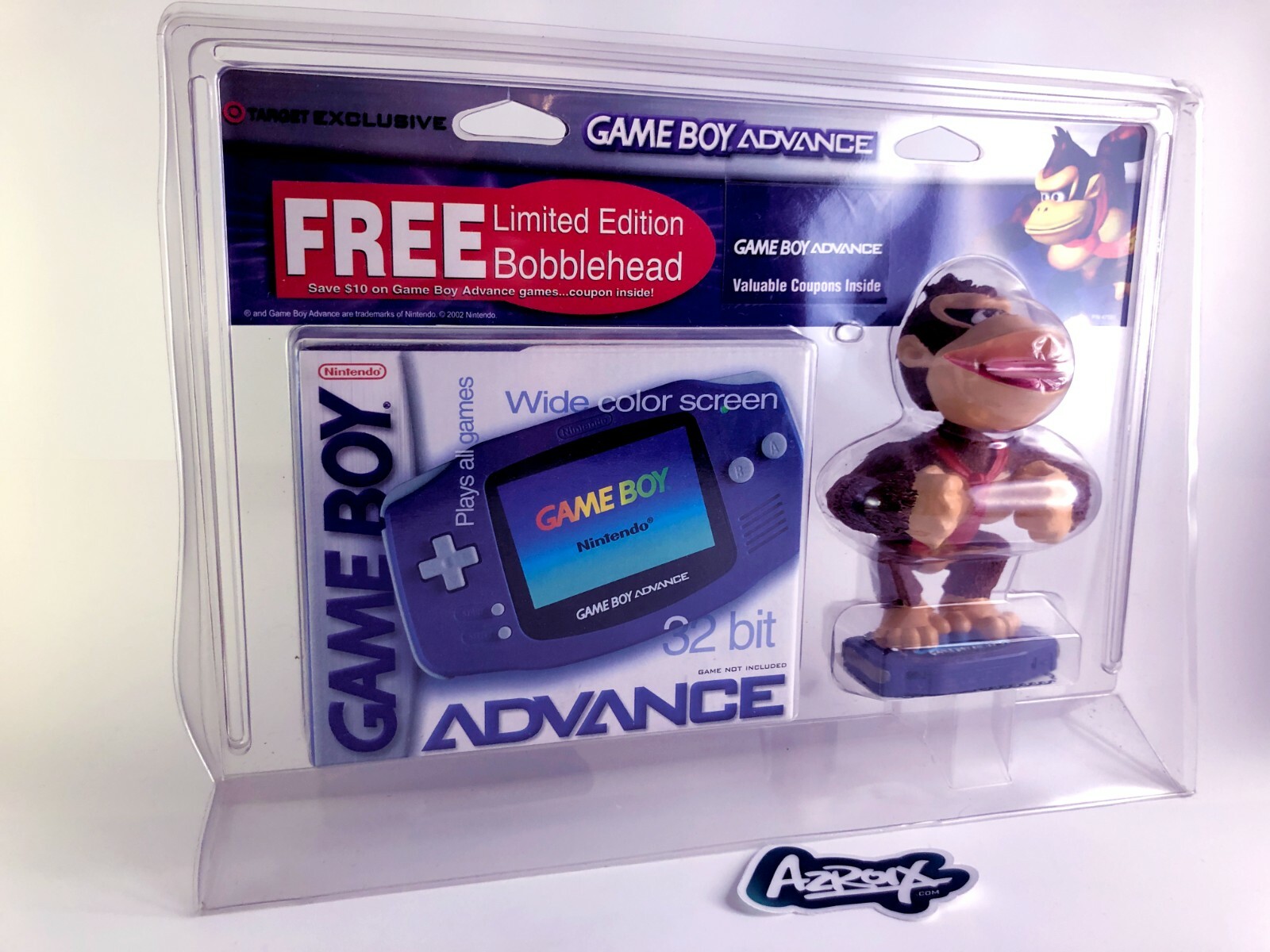 NEW RARE Game Boy Advance Donkey Kong Limited Target Exclusive Bobblehead SEALED