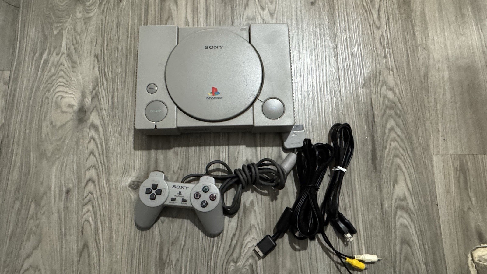 Japanese PlayStation One PS1 Console W/ Controller + Cables Working