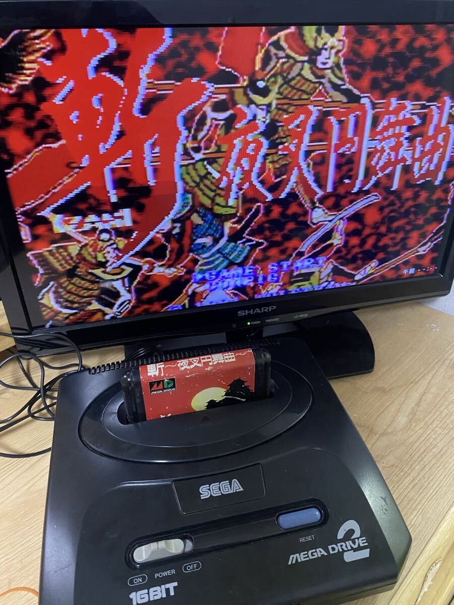 Mega Drive 2 SEGA Console System Tested