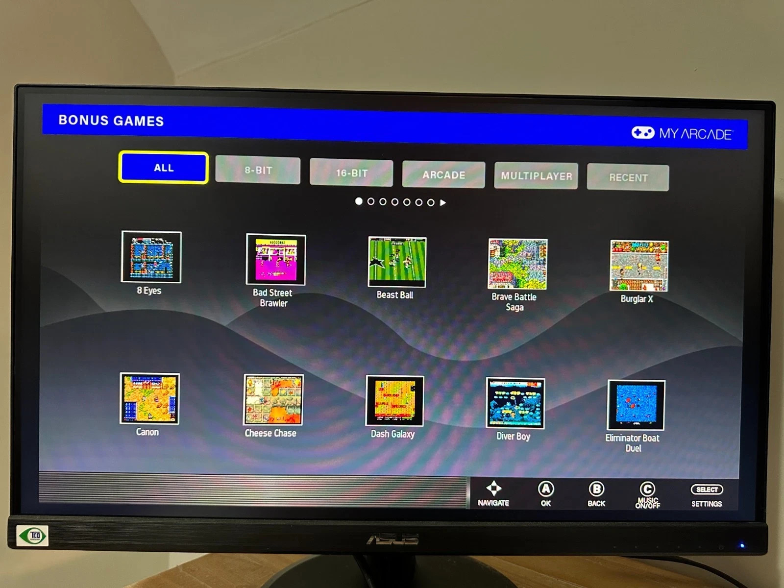 My Arcade Atari GameStation Pro HDMI Console Games 7000 – 2 Wireless Controllers
