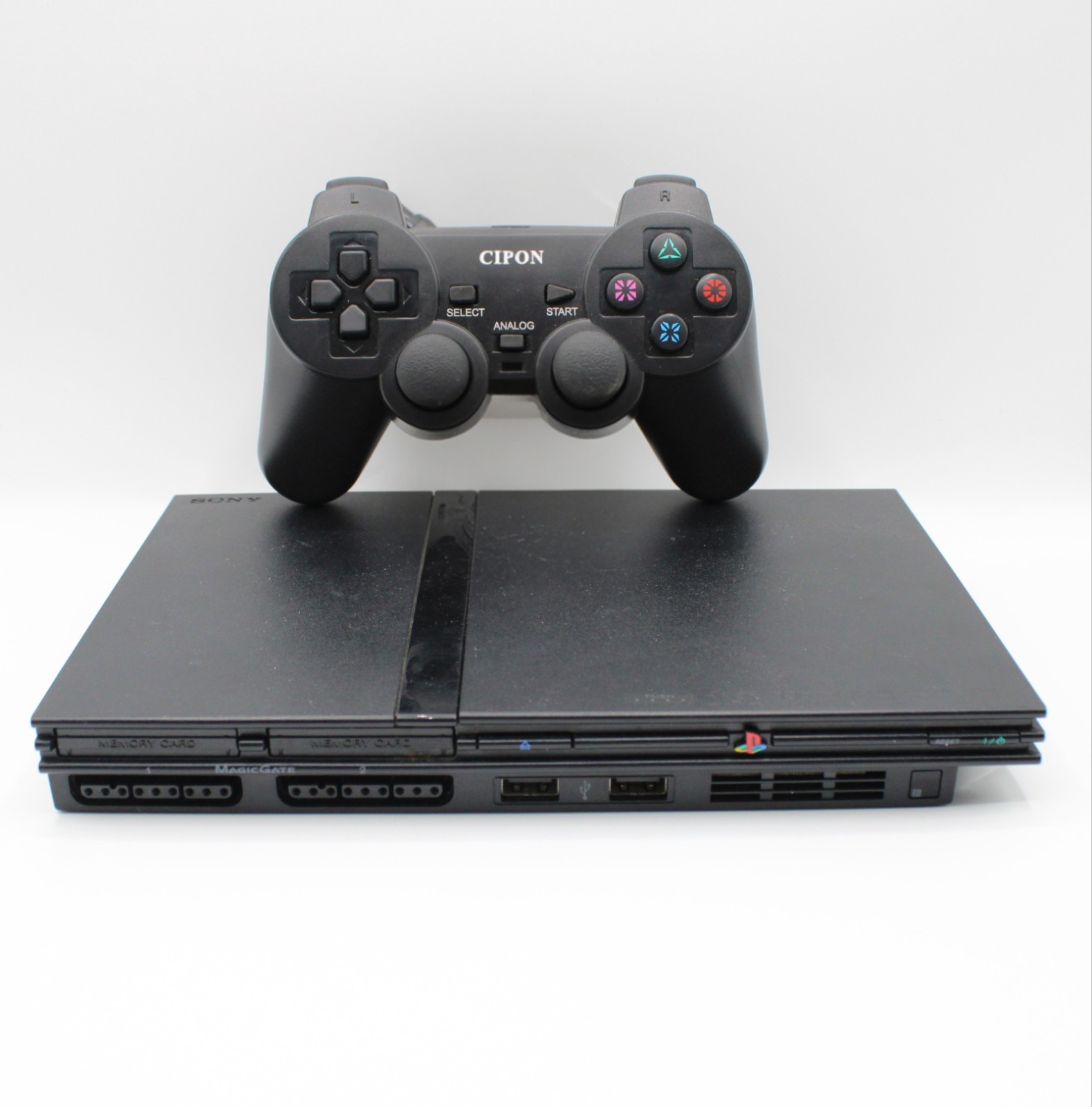 *Refurbished* Sony PlayStation 2 Slim Console with Controller – 1 Year Warranty!
