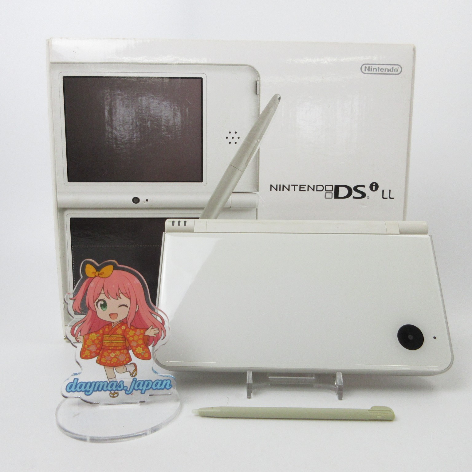 【Excellent】Nintendo DSi LL XL Natural White Console Japanese Edition #Arr08/0613