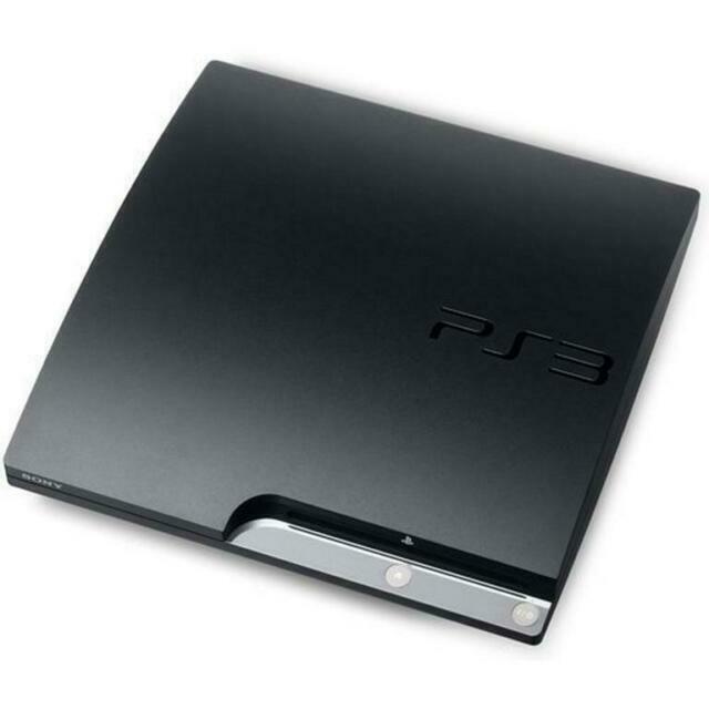 Sony PlayStation 3 Slim 120GB Console – Black & 876 Green