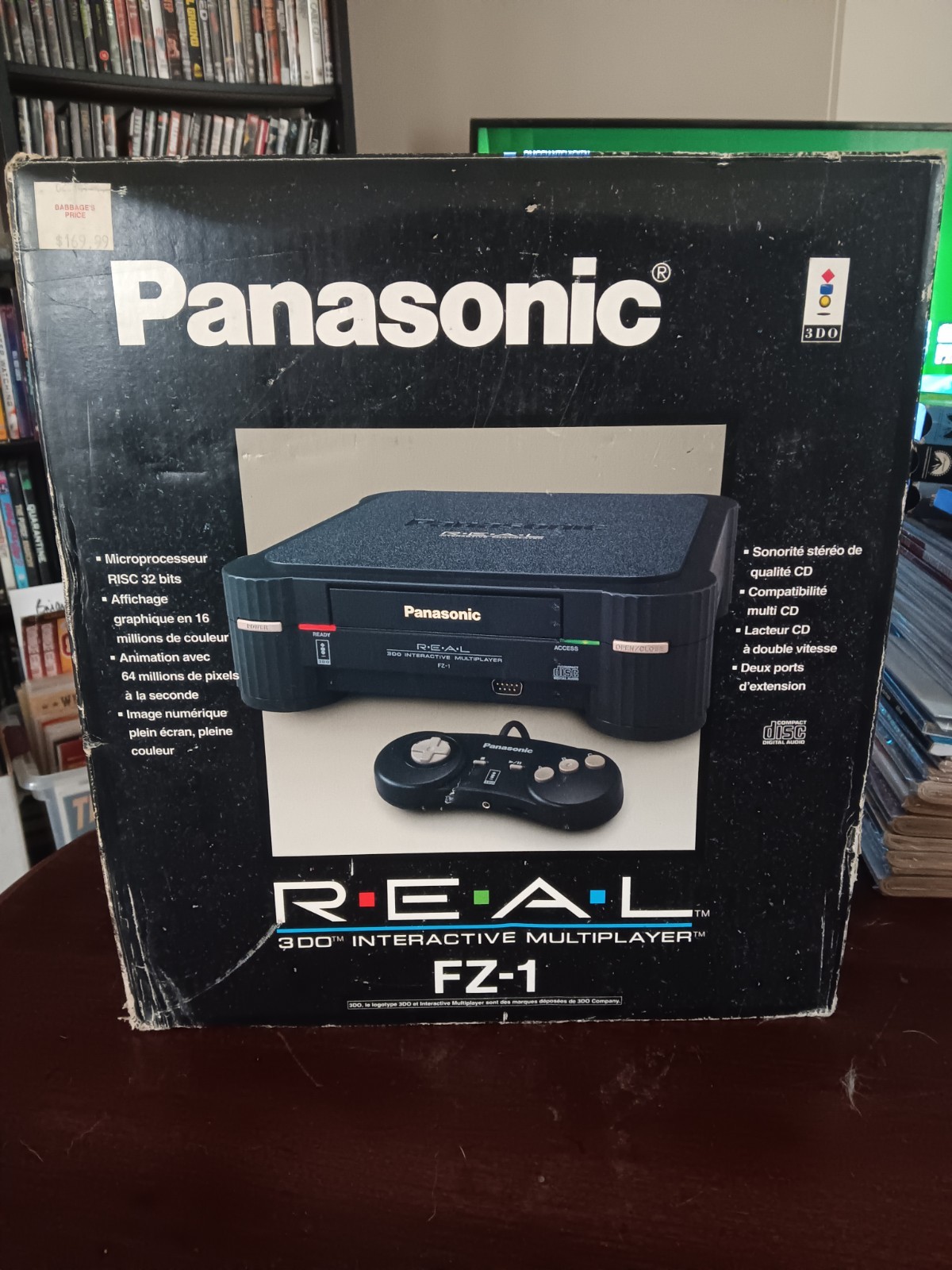 Panasonic 3DO REAL FZ-1 Console System: OEM Controller Works Doesn’t READ DISCS