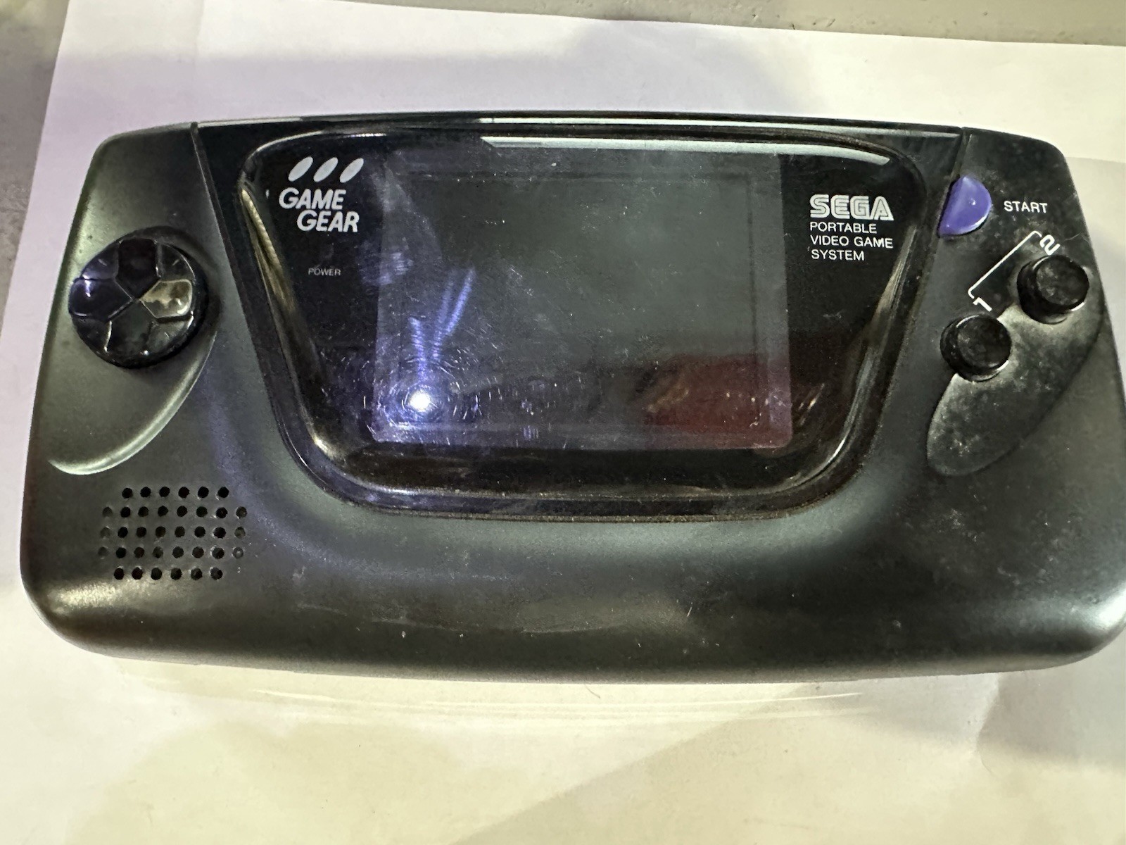 Sega Game Gear Handheld System With A Ton Of Games. Working With AC Adapter.