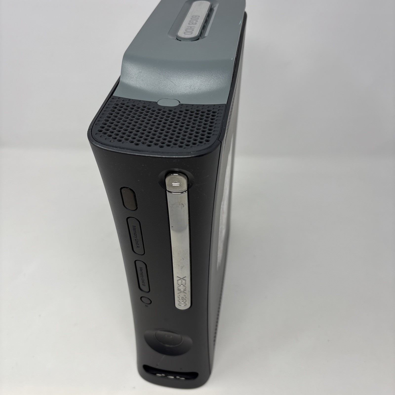 (UNTESTED) Microsoft Xbox 360 Elite 60GB Console – Black CONSOLE ONLY, NO WIRES