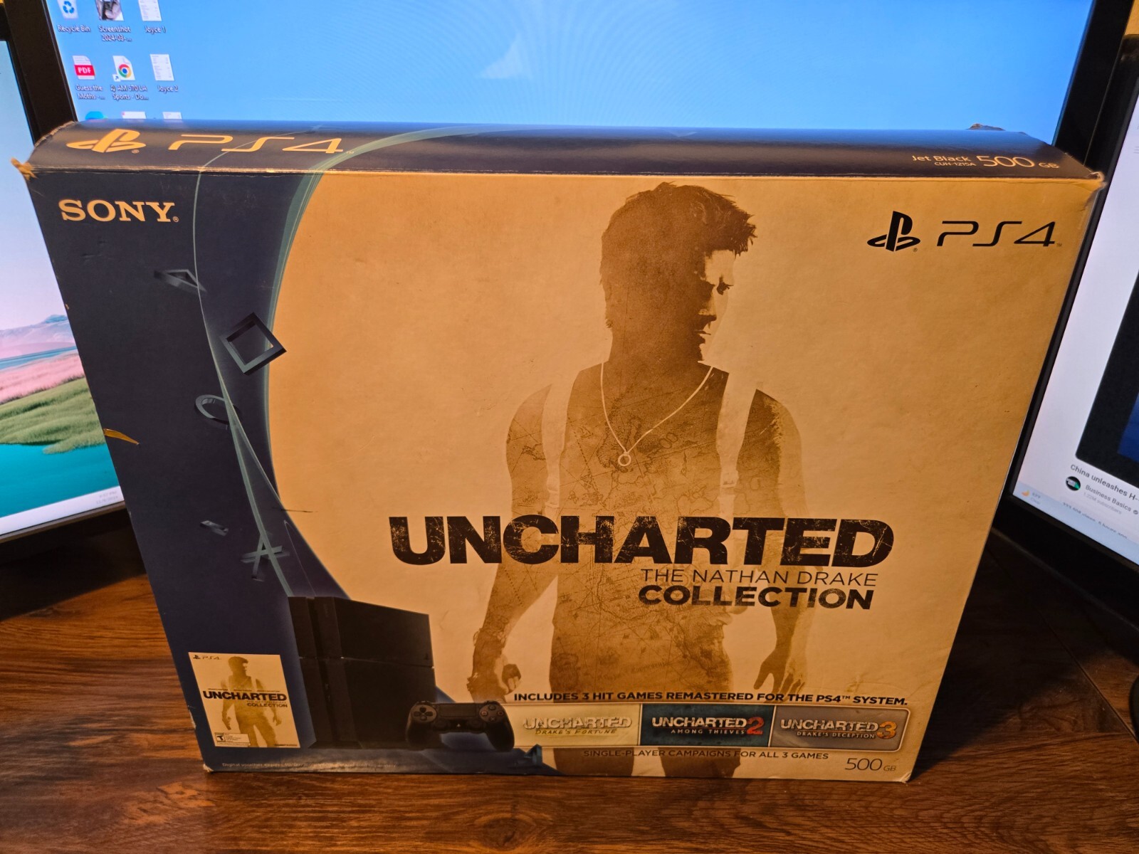 Sony PlayStation PS4 Fat Console With OEM Controller In Box