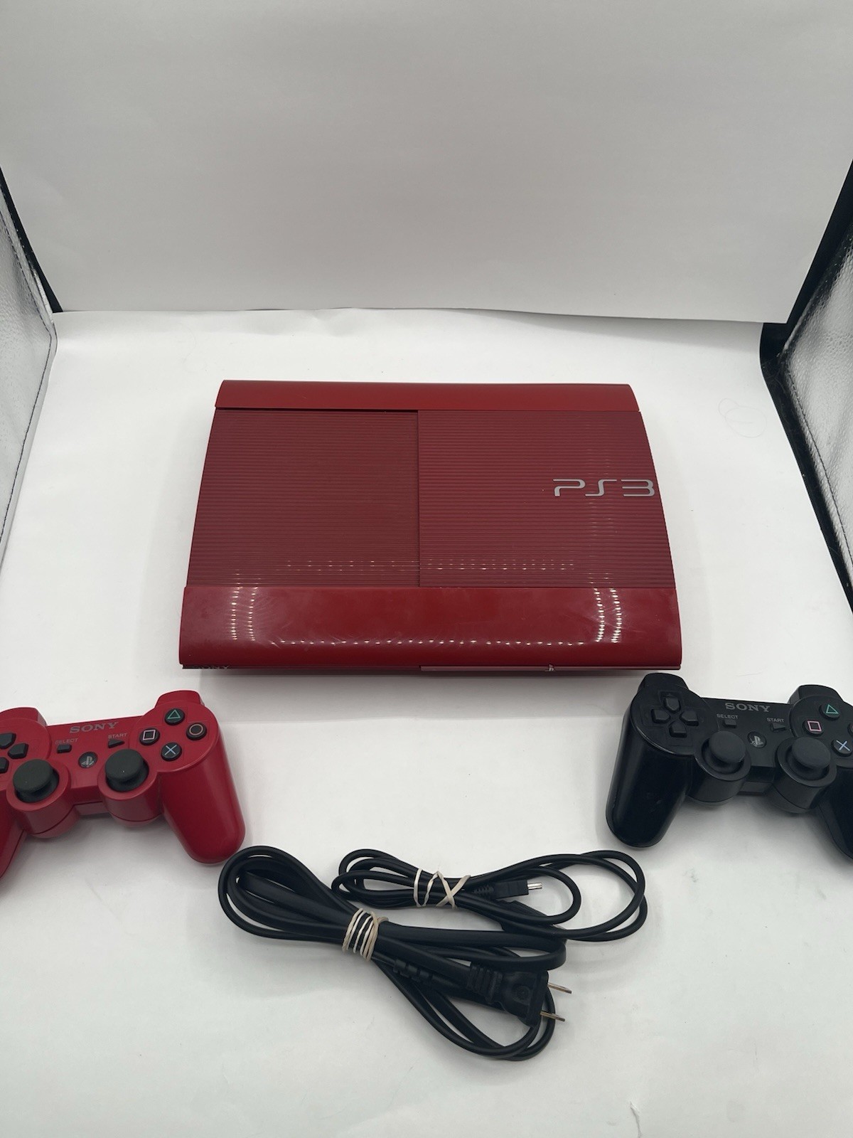Sony PS3 Super Slim: Red God of War Edition (500GB) CECH-4001C *Damaged*