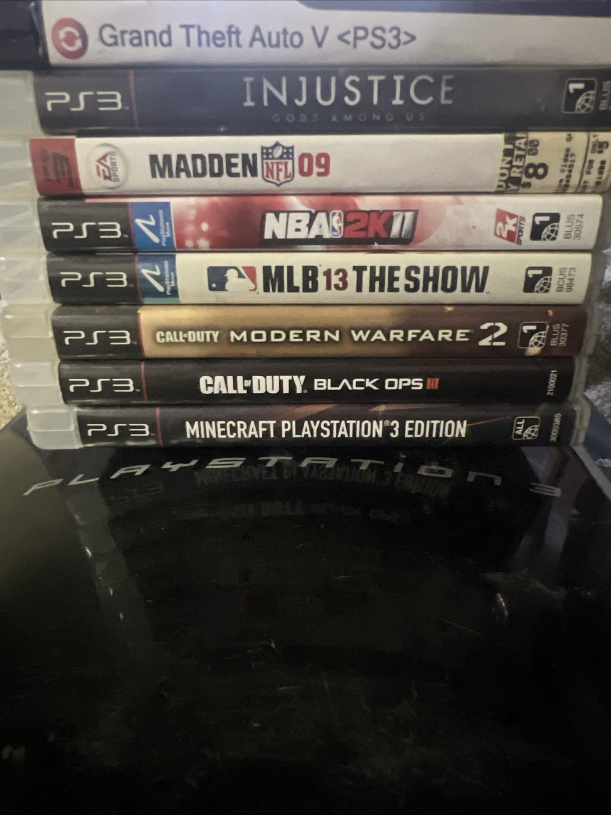 Sony PlayStation 3 Fat Bundle Deal Black Console CECHA01, Backwards Compatible