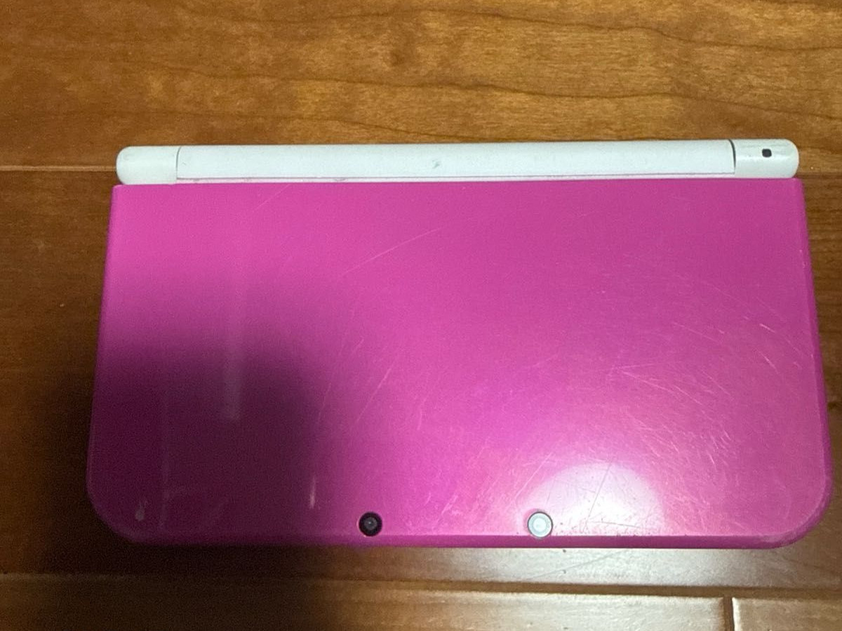 New Nintendo 3DS XL LL Pink White Console Stylus Working Tested Japanese ver