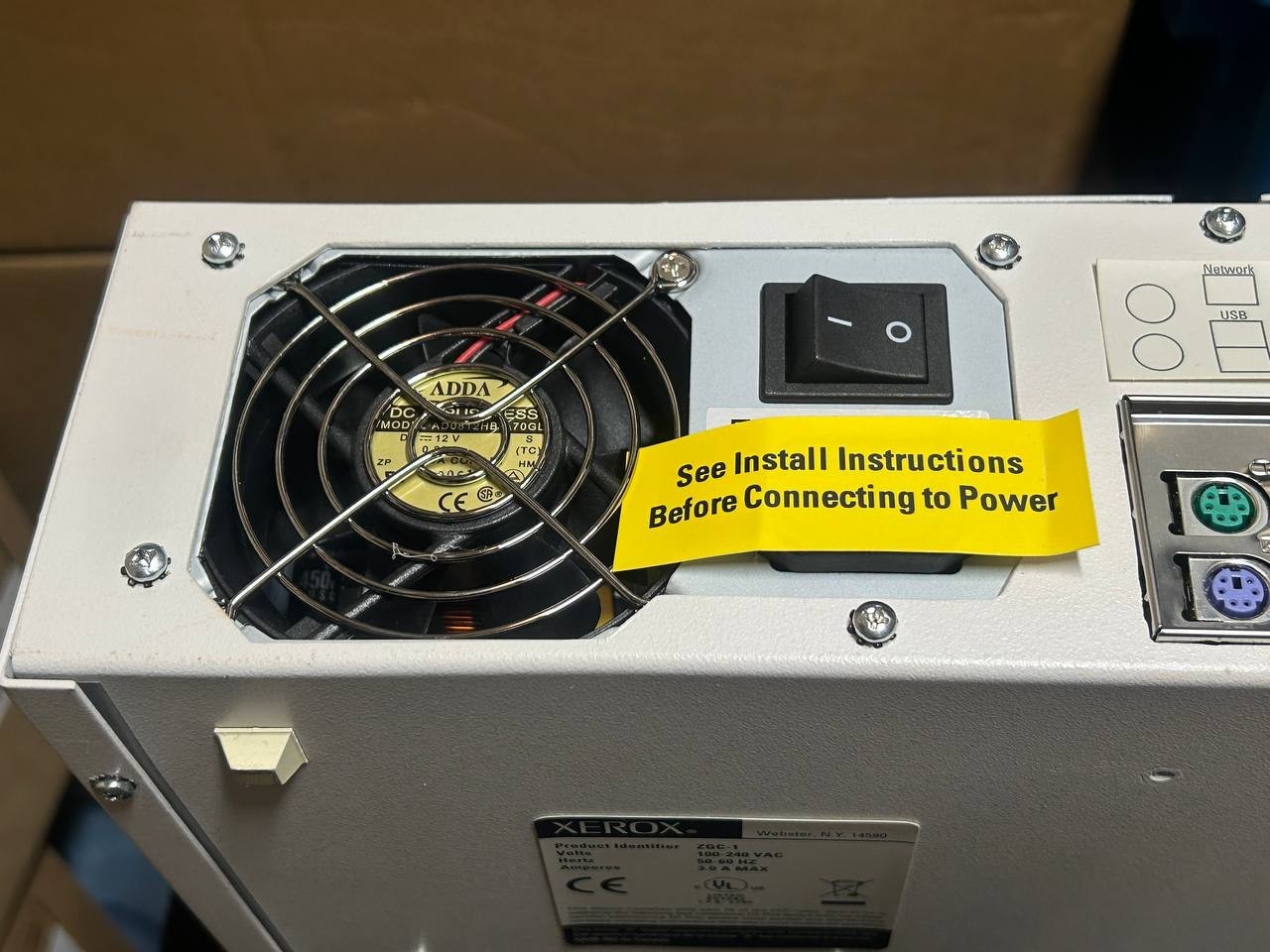 Xerox ZGC-1 CS Platform Controller Unit w/Cables OEM Service System