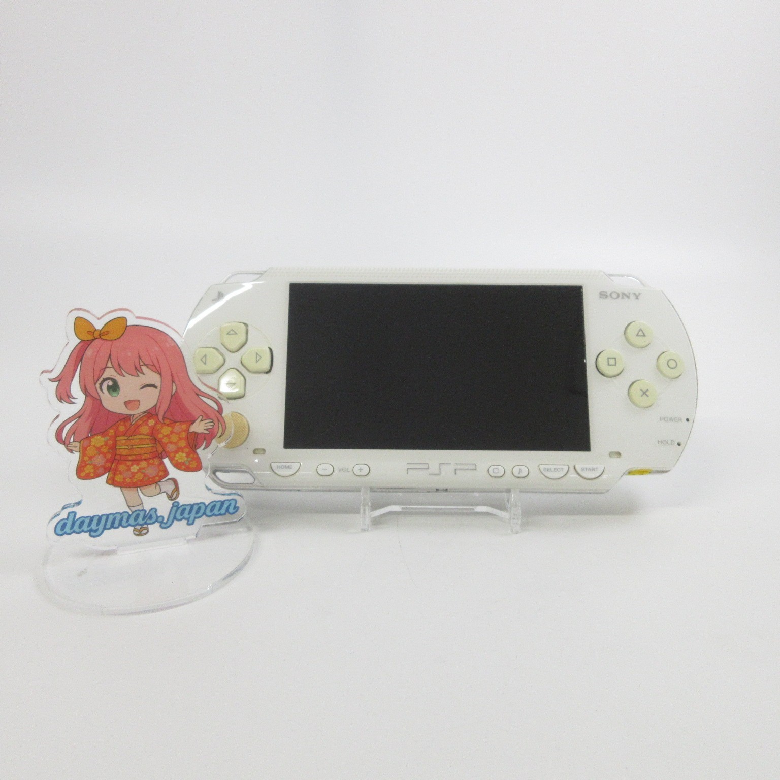 【Excellent】Sony PSP-1000 Ceramic White Console Only No Battery Japan Ver. #RET/0