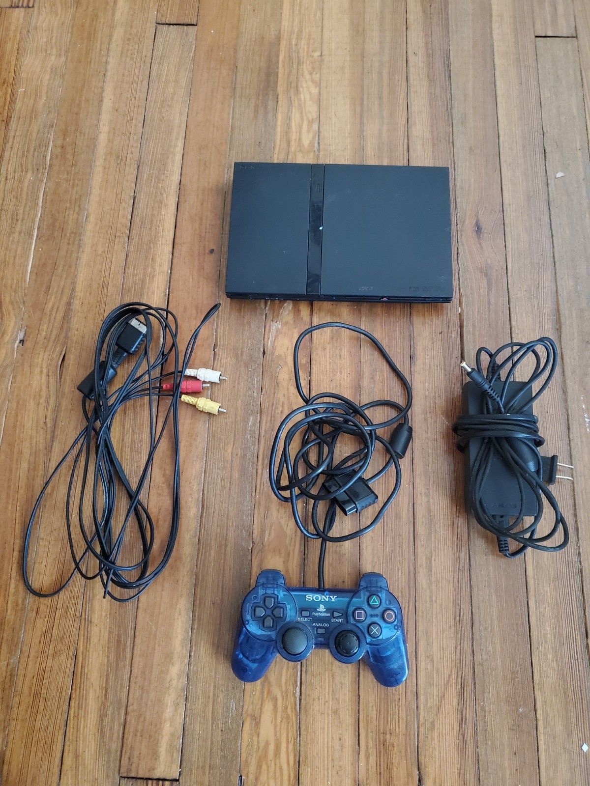 Sony Playstation 2 Slim PS2 Video Game Console Tested/Works