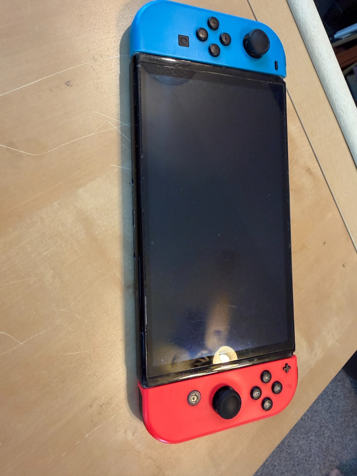 Nintendo Switch OLED – Fair Used Cond – Chipped Plastic – Works READ