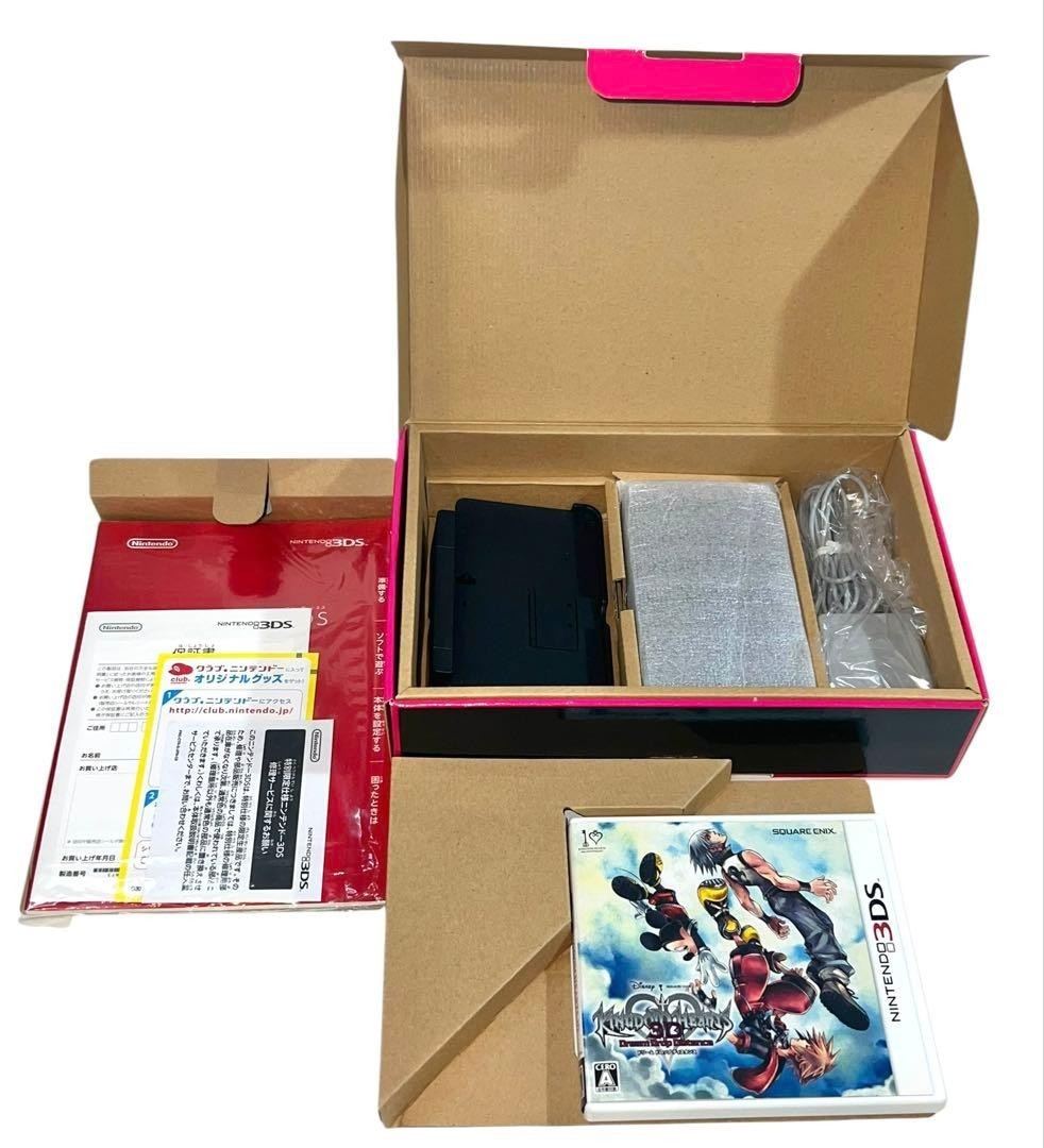 Kingdom Hearts 3D Dream Drop Distance Edition 3DS w/original box manual Tested