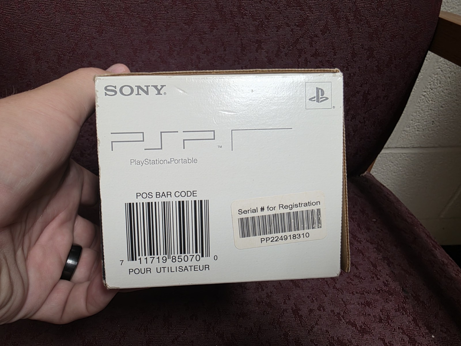 Sony PlayStation Portable Rarely Used Black (PSP-1001K) Complete W/Inserts