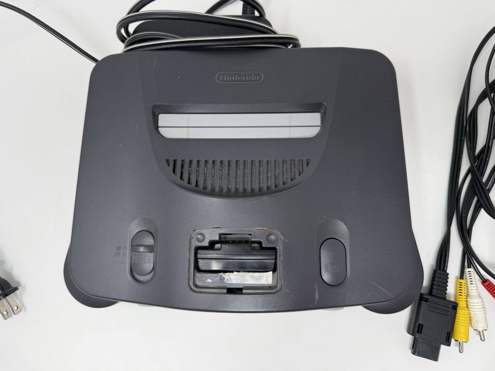 Nintendo 64 Console NUS-001 Console and Cords Only Tested & Working