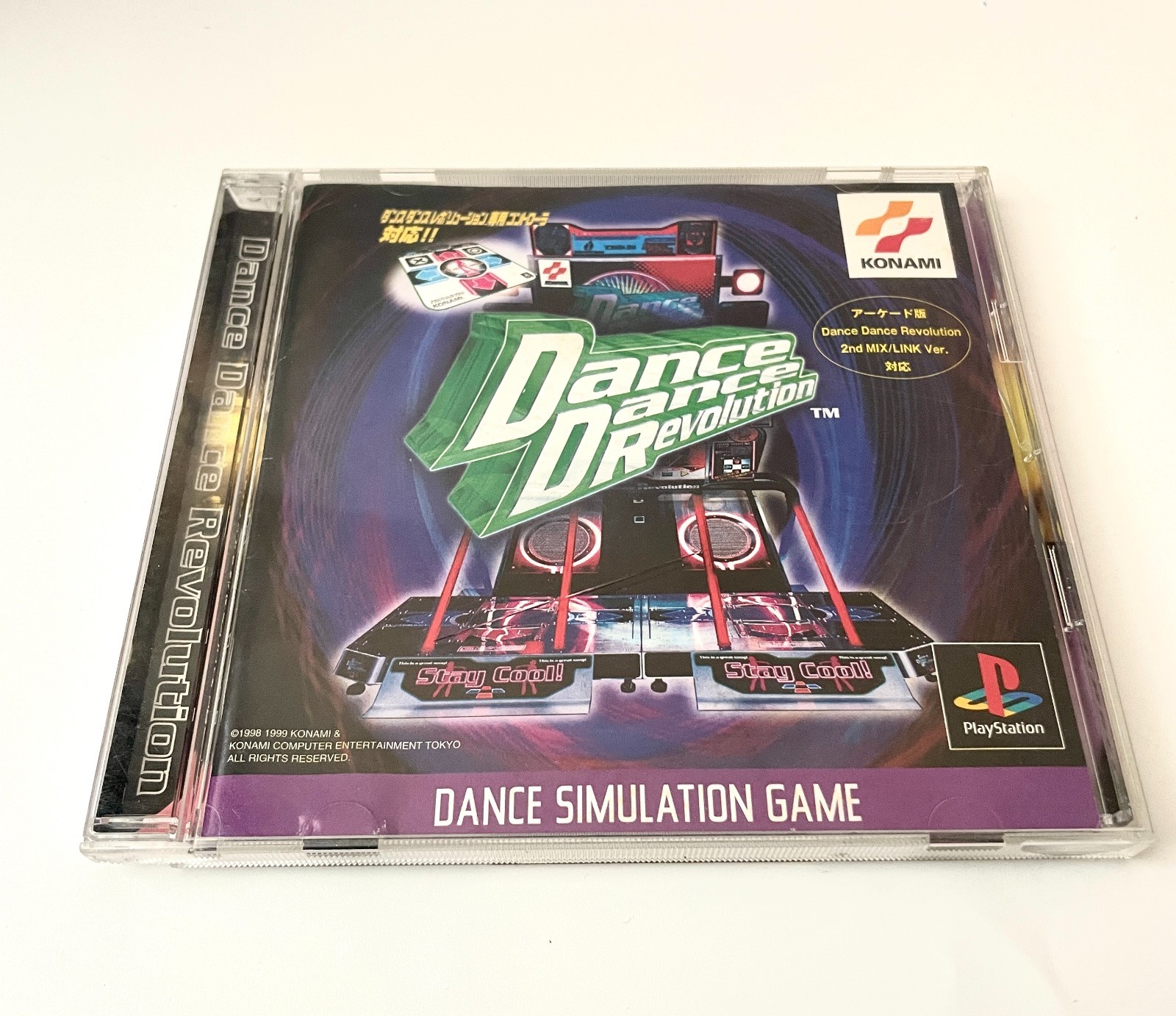 Dance Dance Revolution DDR Controller Set Dreamcast PS1 Konami Japan Rare