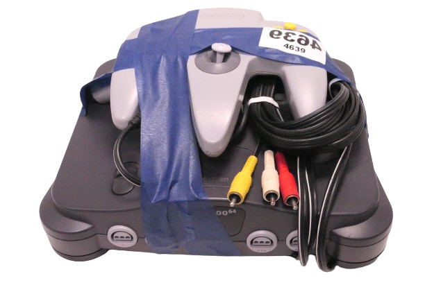 N64 Nintendo 64 Console Controller and Cords
