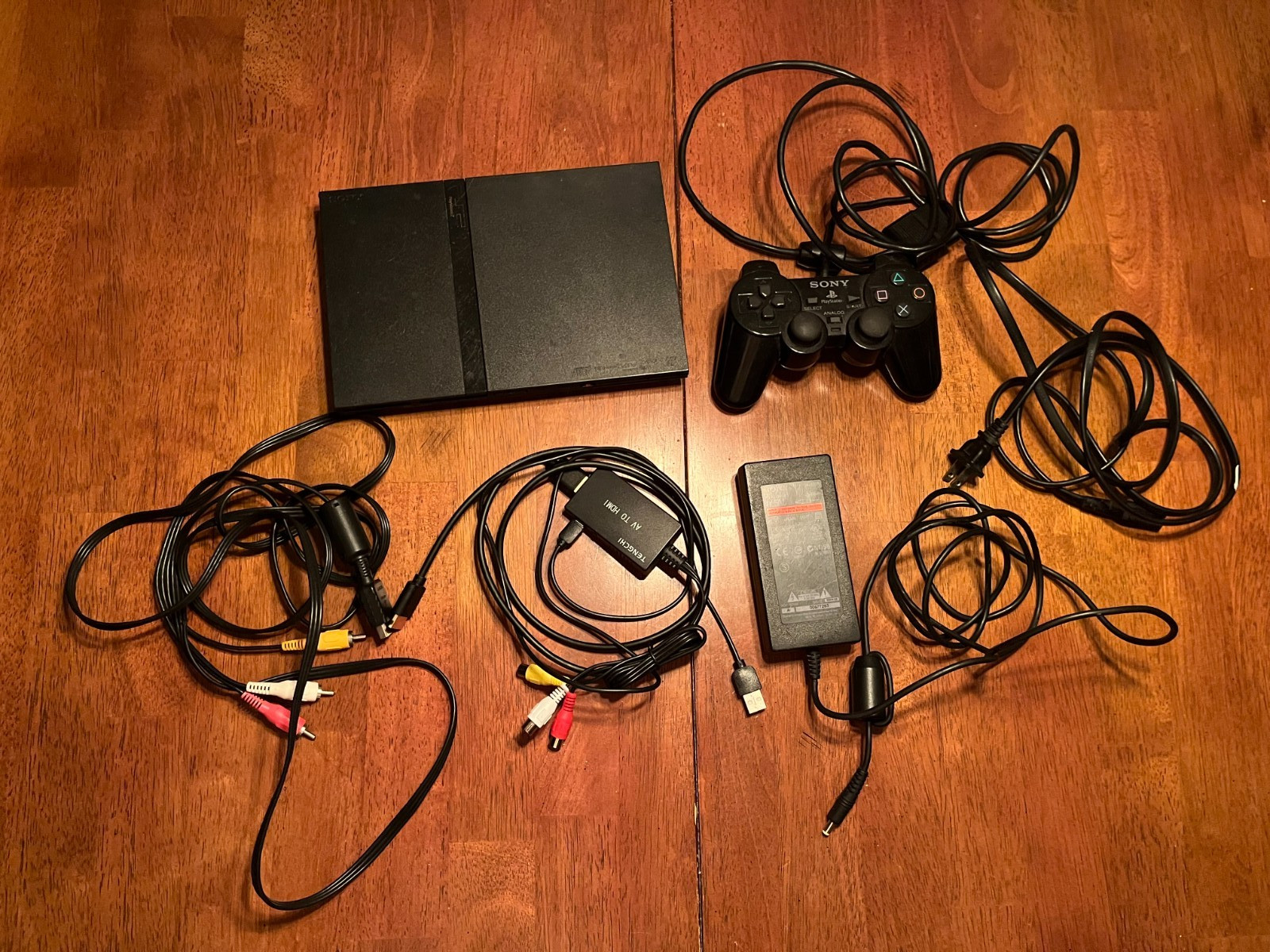 Sony PlayStation 2 Slim Console – Black TESTED
