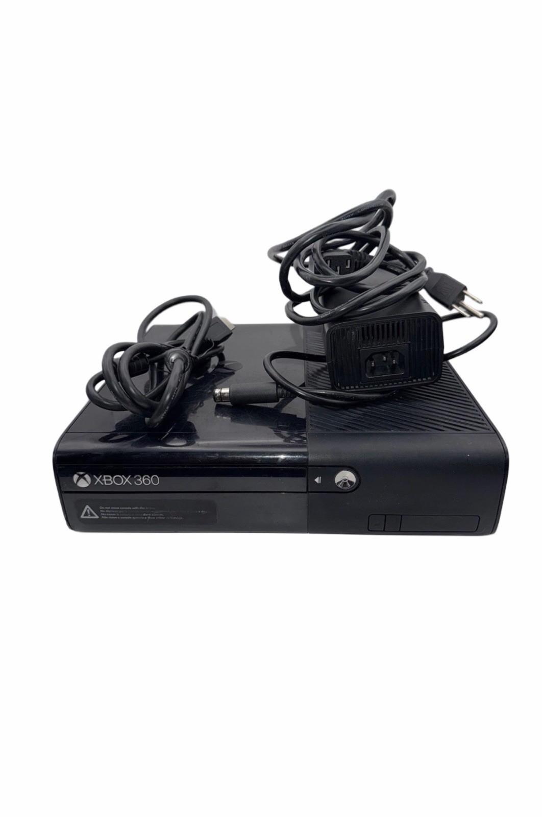 Microsoft Xbox 360 E Console [1538] W/HDMI & AC Adapter No Harddrive (Tested)