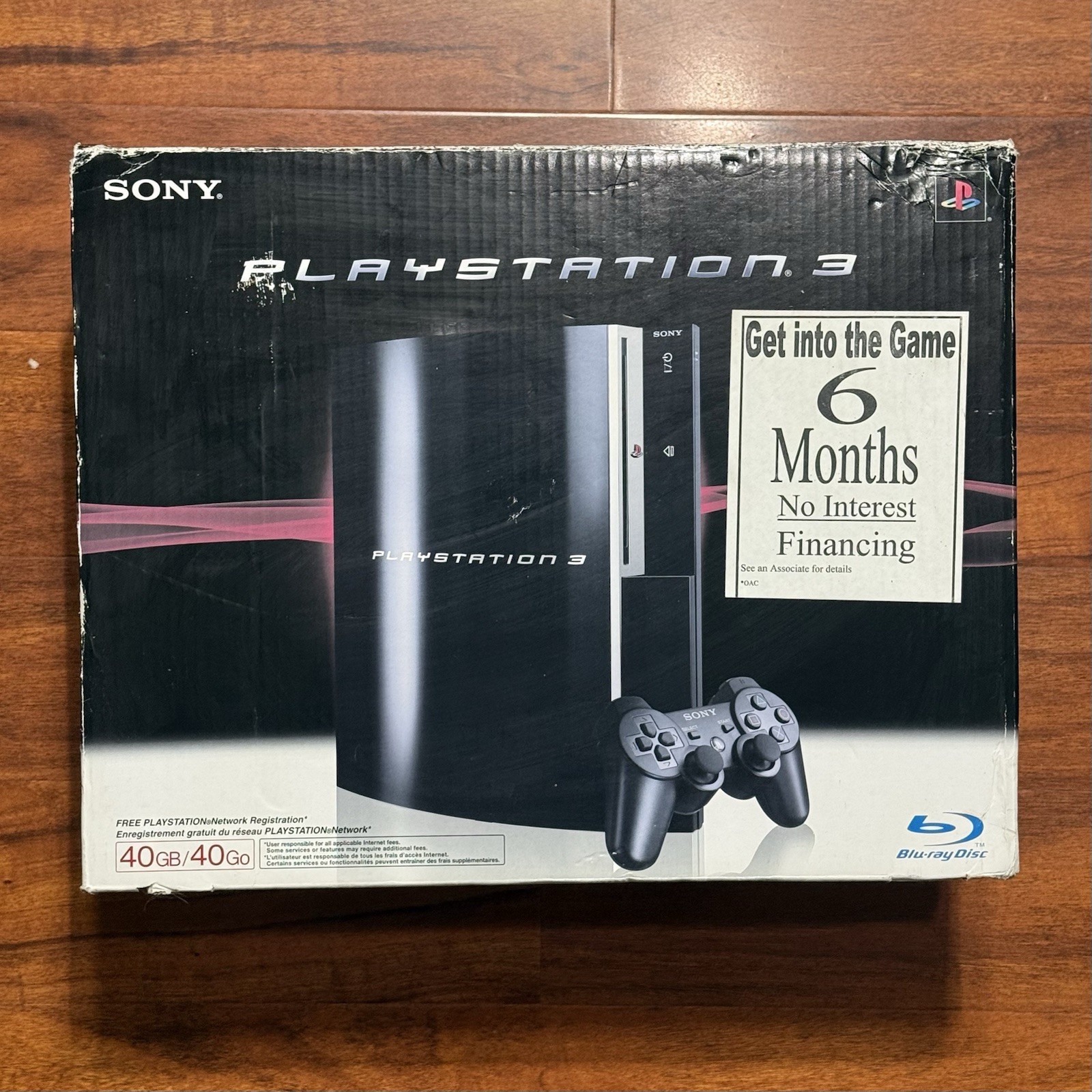 Sony PlayStation 3 Fat 40GB CECHH01 Box Only – Authentic Good Condition