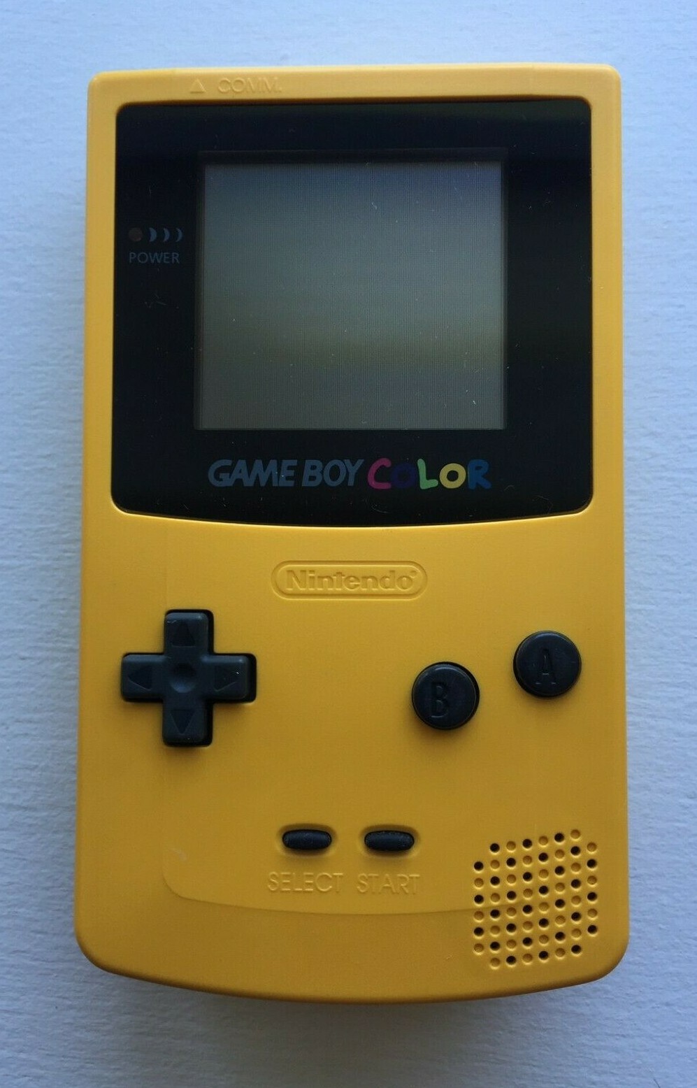 Nintendo Game Boy Color Console GBC- Dandelion Yellow -100% OEM FPOR NOT working