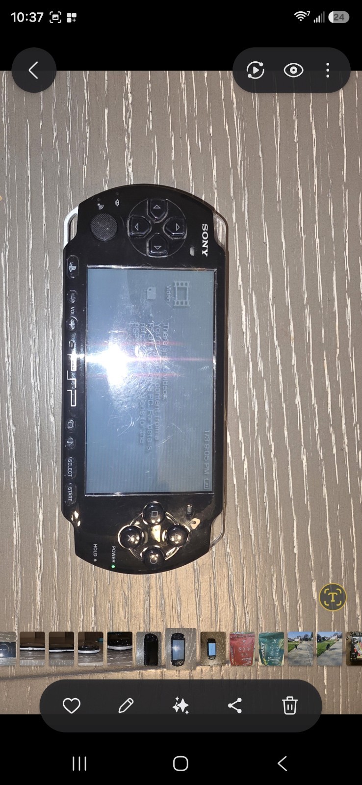 PSP 3000 – Black *TESTED & WORKING*