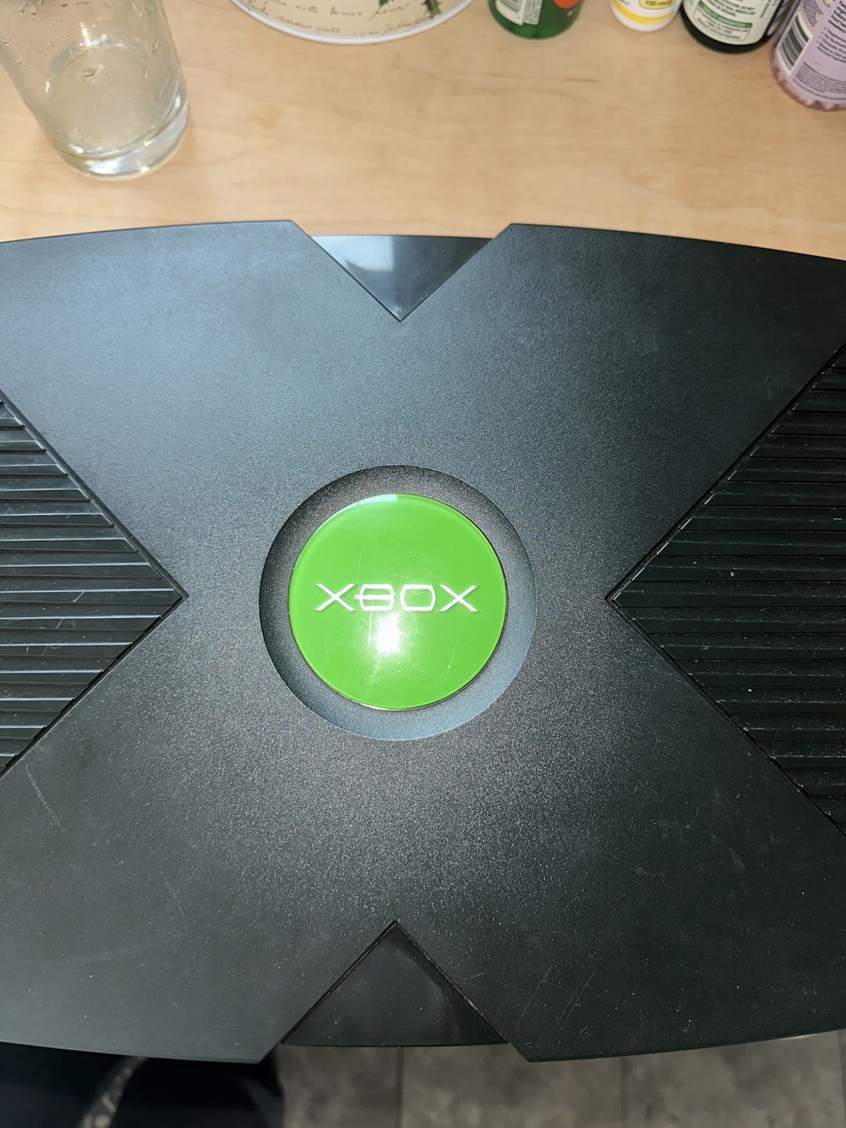 01-06 Xbox Original Console Black w/ Wired Controller, Power & AV Cables
