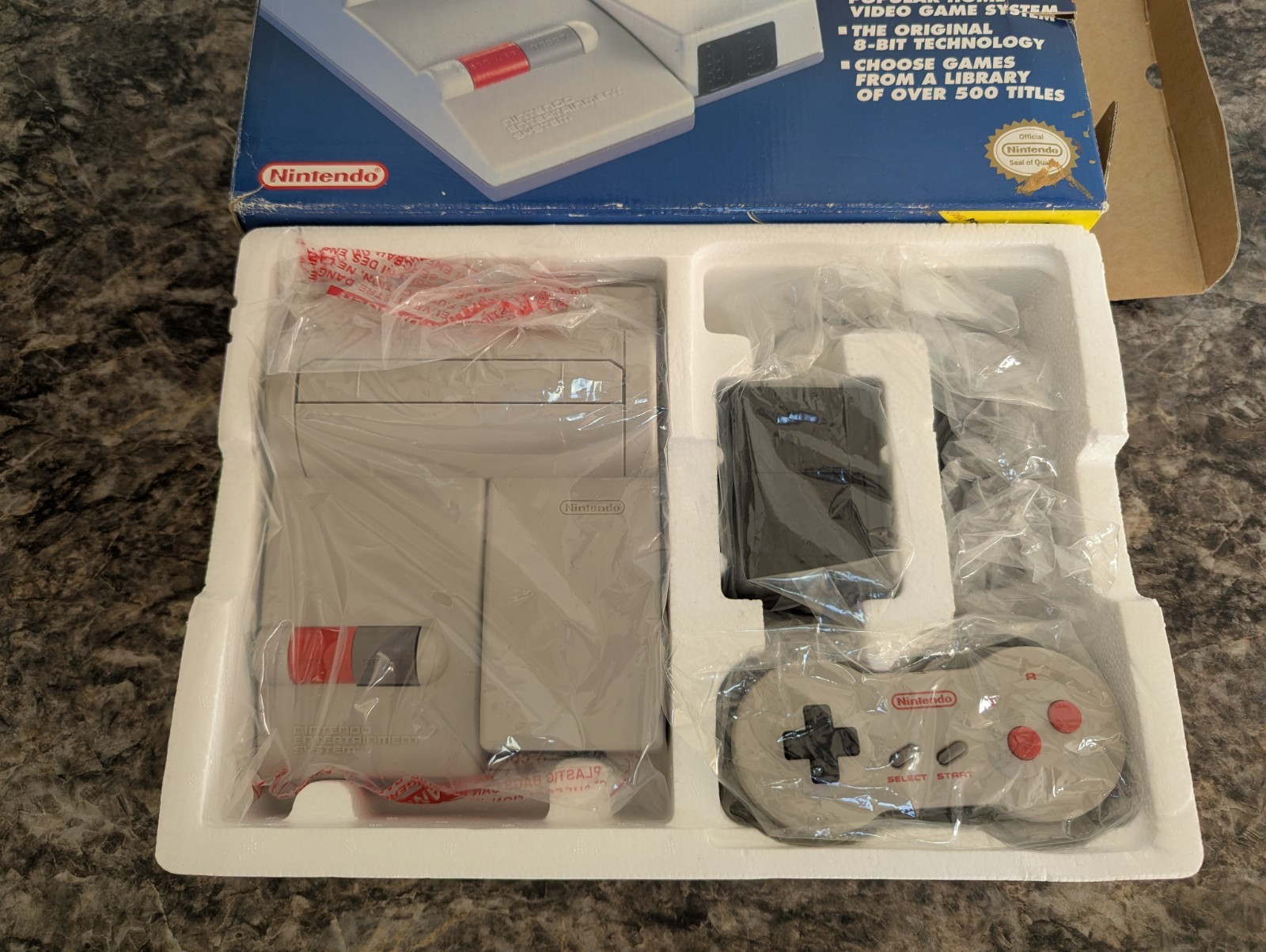Nintendo NES Top Loader 101 Console – Complete CIB – Excellent Condition