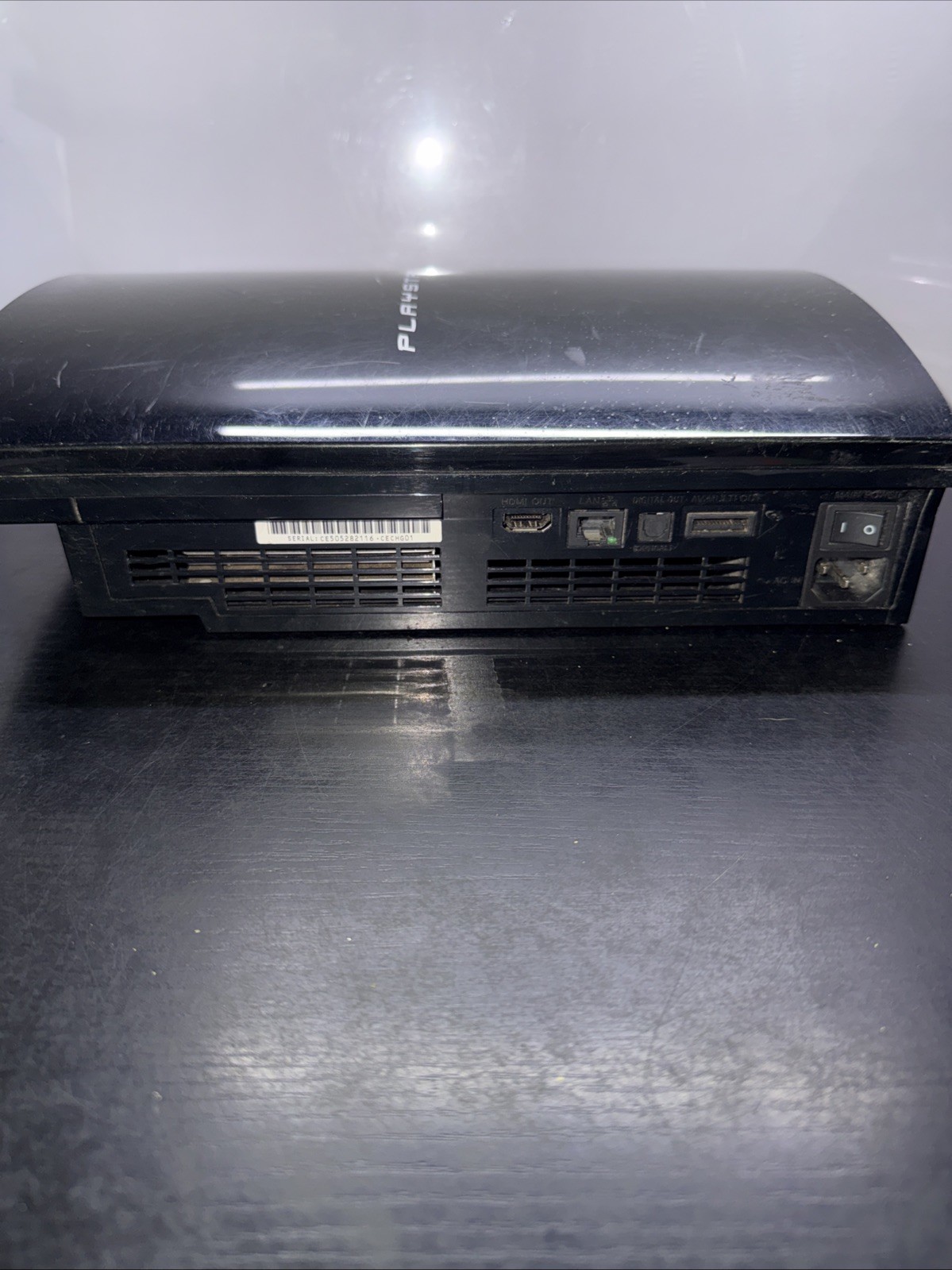 •Read First•Sony PlayStation 3 PS3 Phat 40GB Console Black CECHG01