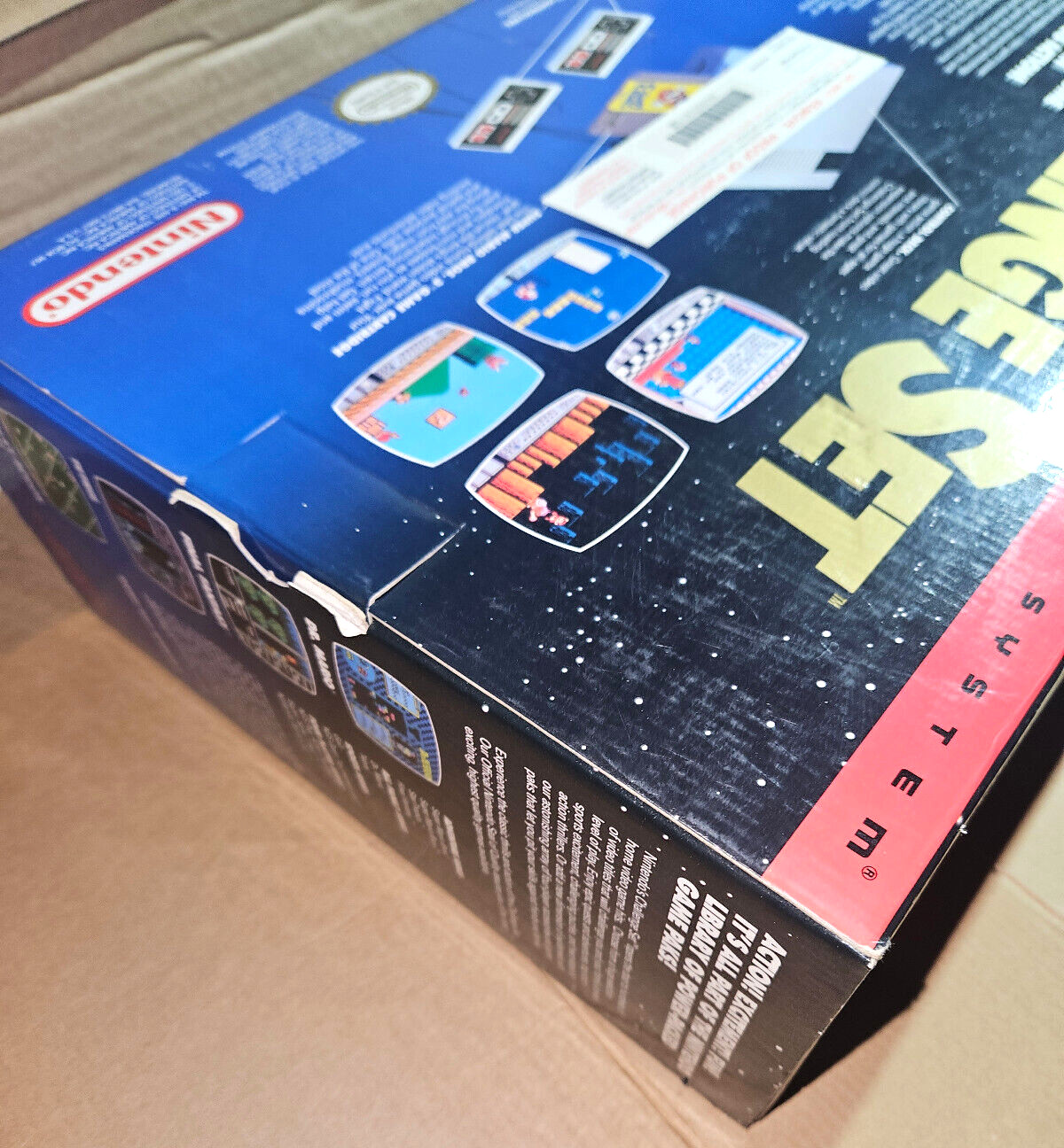 NES Challenge Set Nintendo Entertainment System Console CIB Complete Box Mario 3
