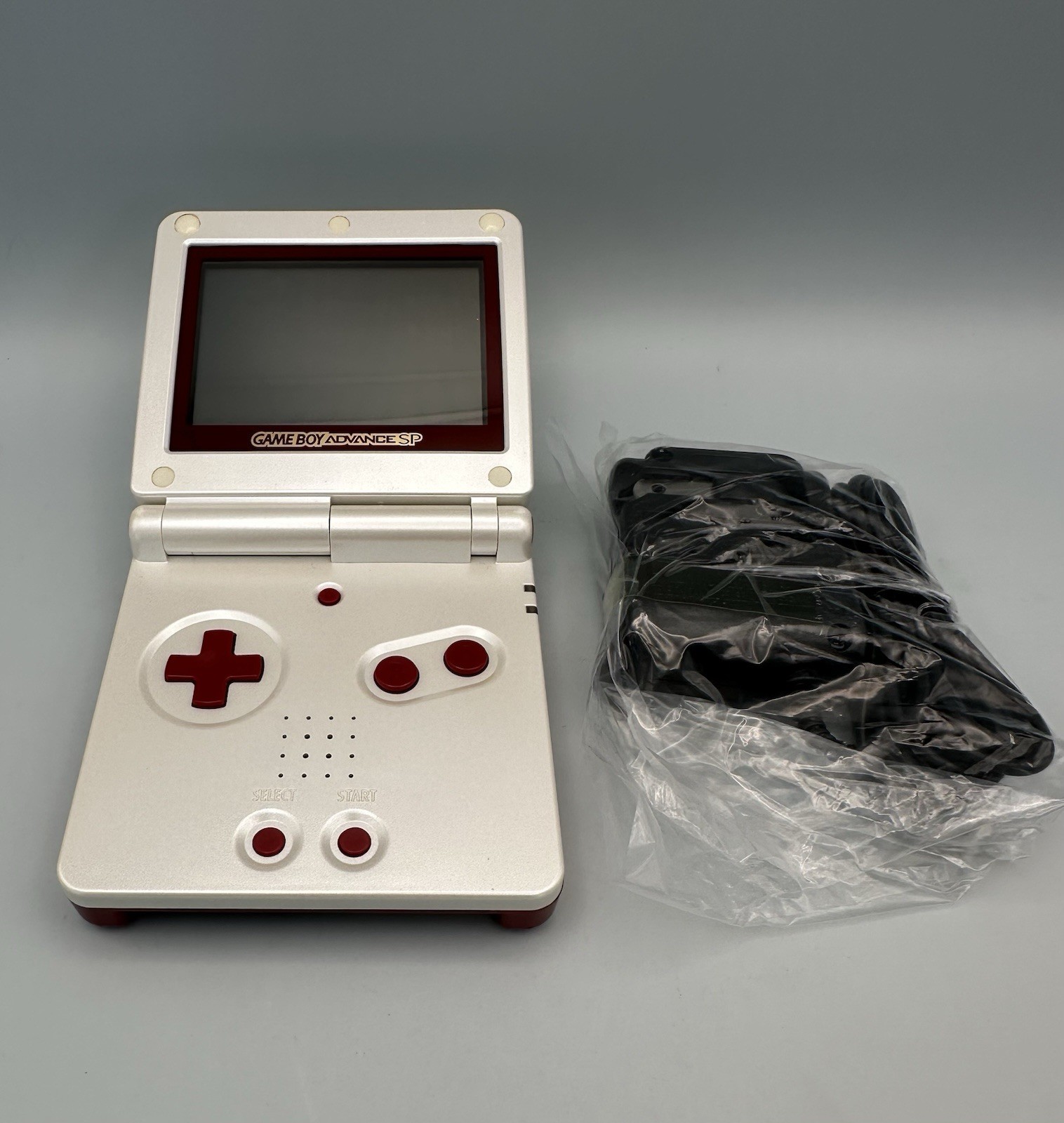 Game Boy Advance GBA SP Famicom Limited Edition System AGS 001 (Clean, Tested)