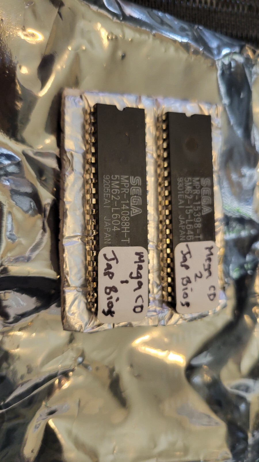 Sega CD Mega Cd 1 / 2 Japanese OEM BIOS Chips