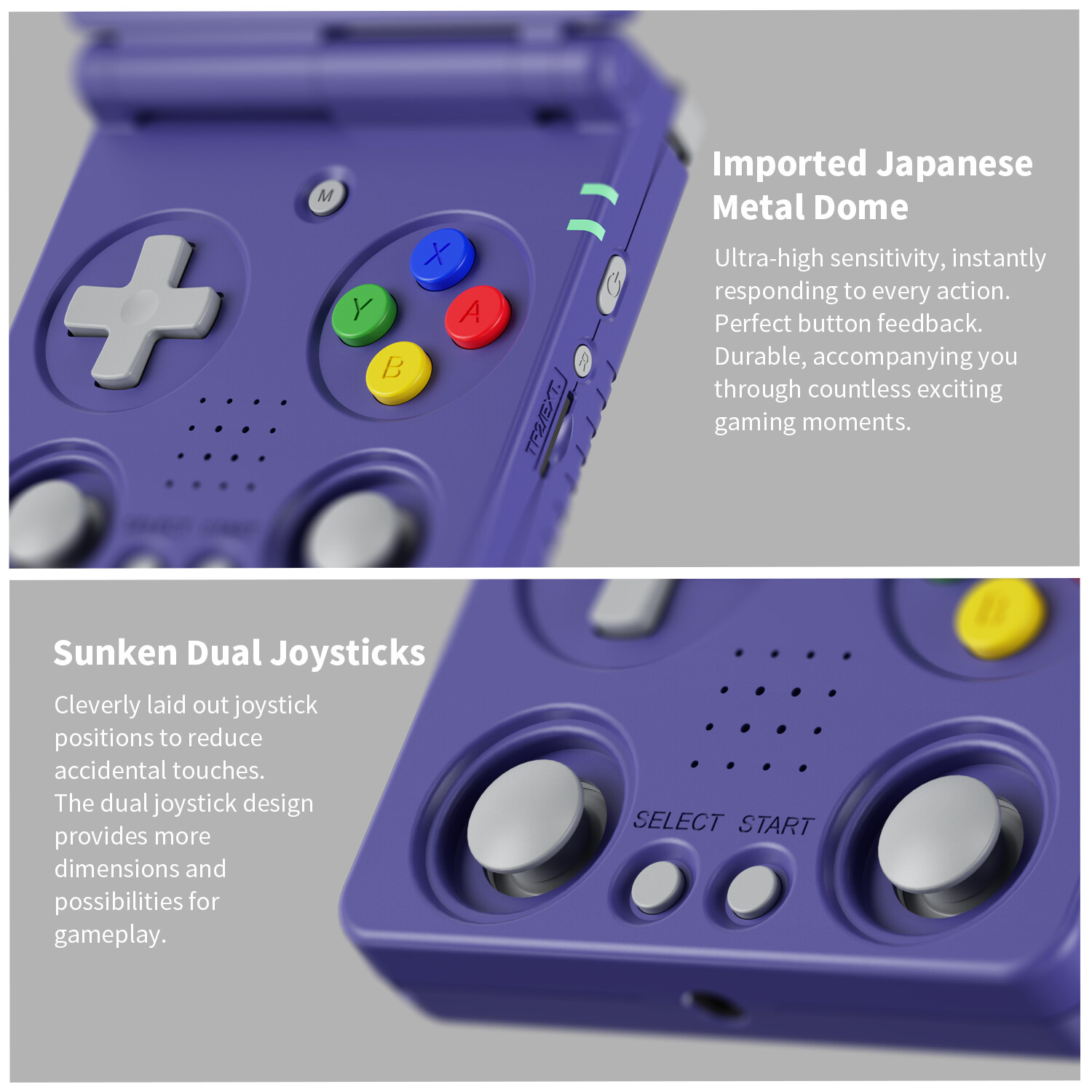 ANBERNIC RG 34XXSP Handheld Retro Game Console 3.4-inch H700 3300mAH Linux Gifts