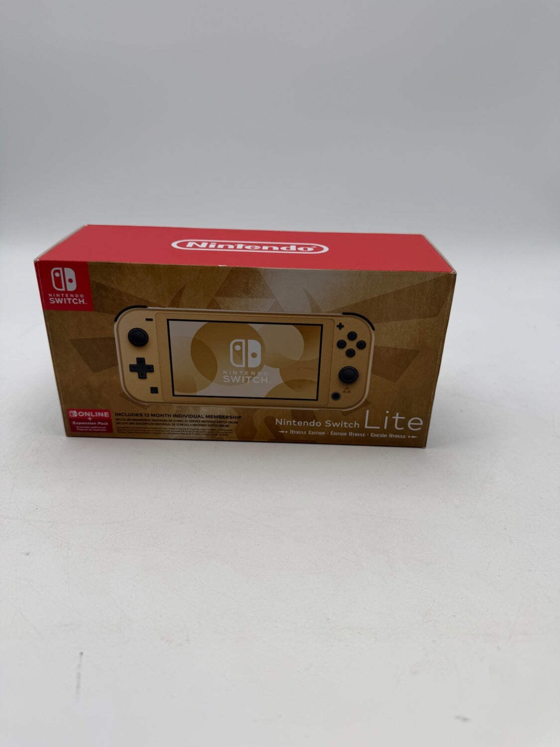 Nintendo Switch Lite Handheld Console HDH-001 Zelda Hyrule Gold Limited Edition