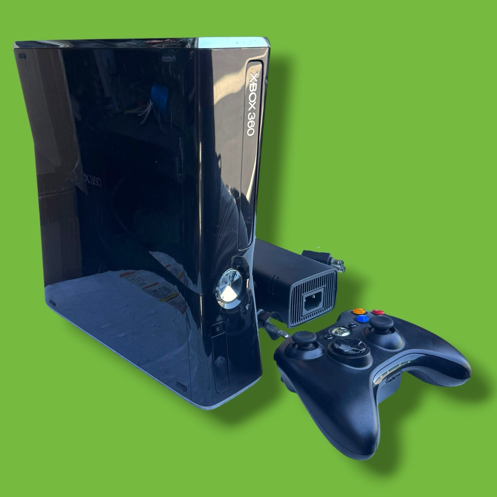 XBox 360 S Slim Console Bundle With OEM Controller! *TESTED