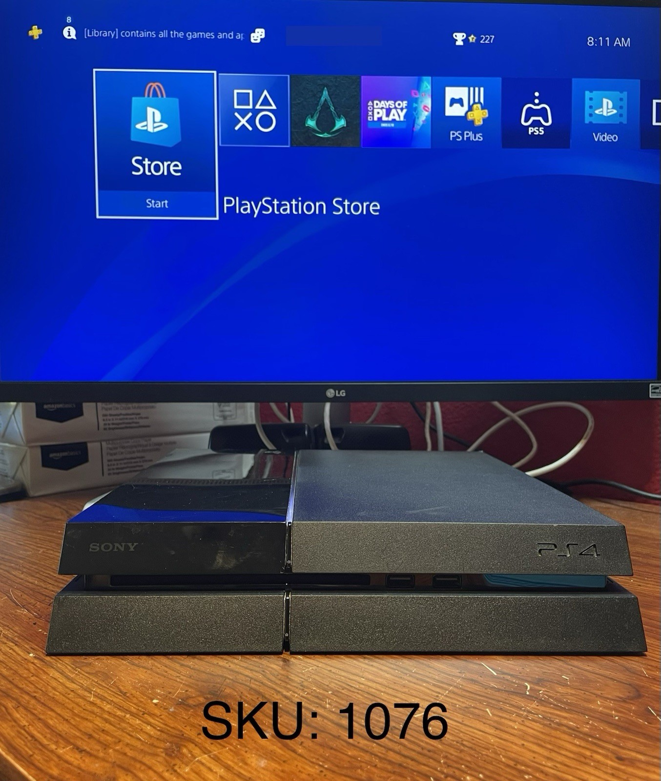 Sony PlayStation 4 Console 500GB (CUH-1001A)