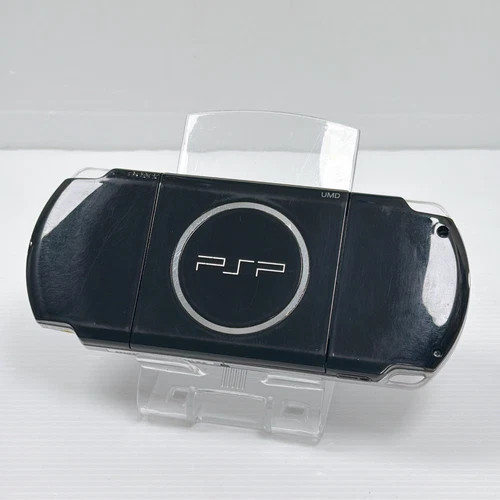 Sony PSP 3000 PlayStation Piano Black Portable Console w/ Charger Tested Japan