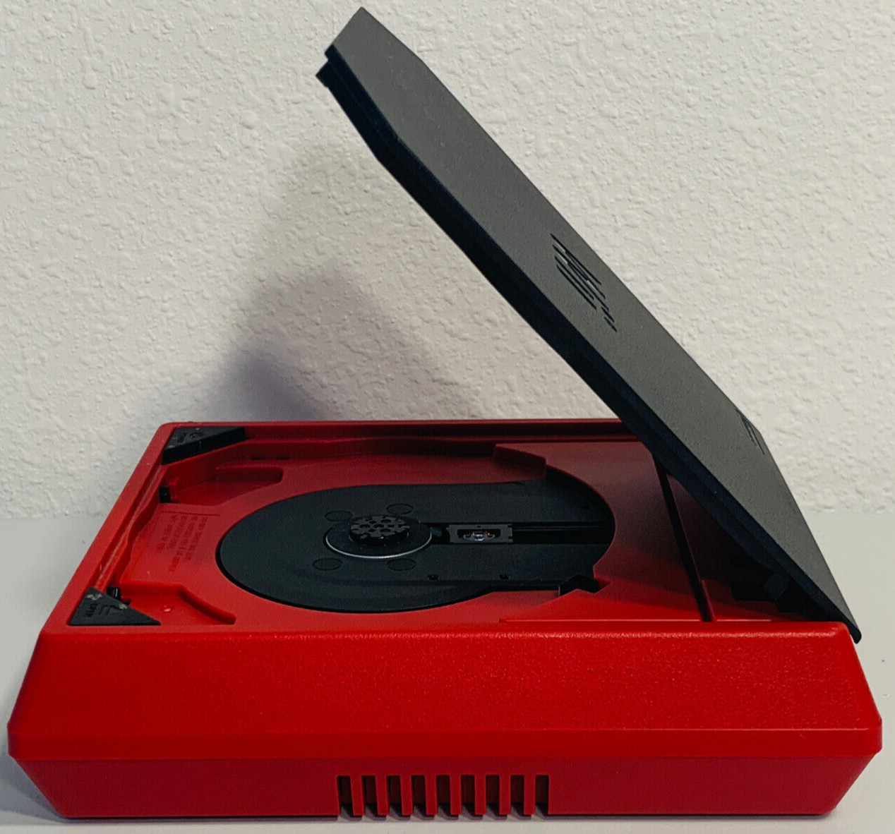 Nintendo Wii MINI Red RVL-201 TOP LOADING Console with Remote & Cords TESTED!