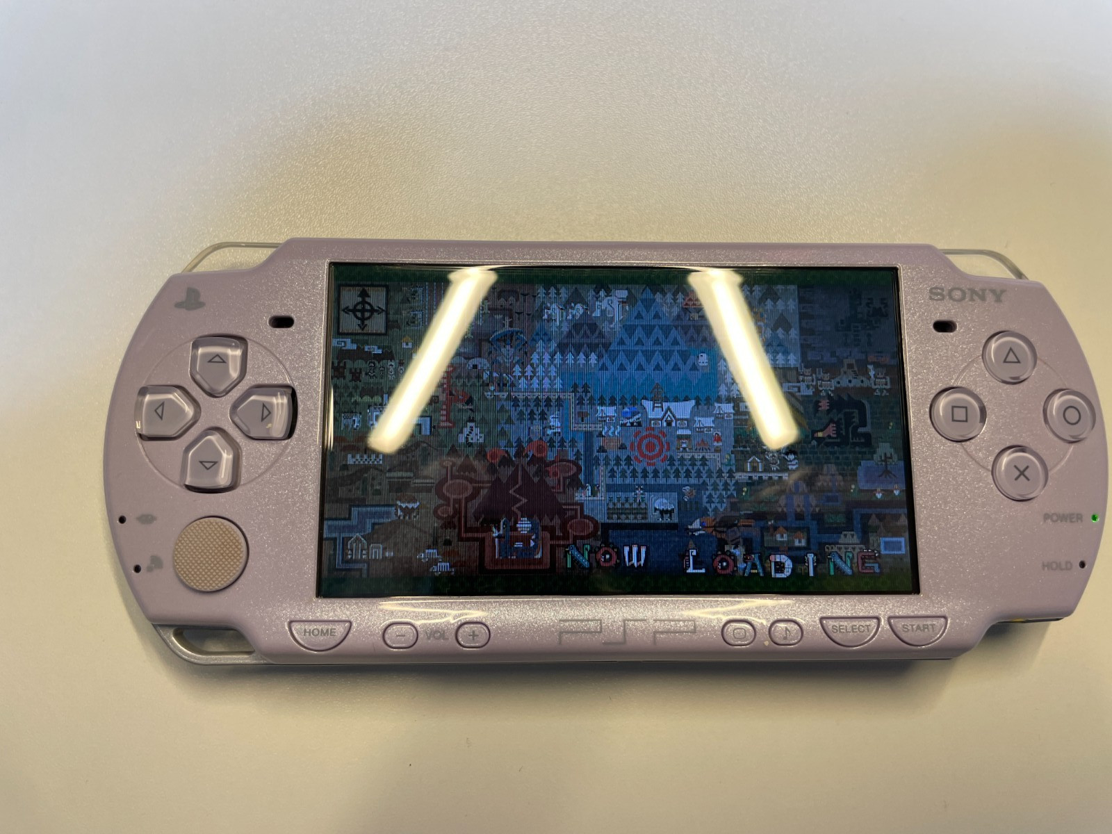 Sony PSP-2000 Lavender Purple Console Bundle NTSC-J Japan Import Tested a005
