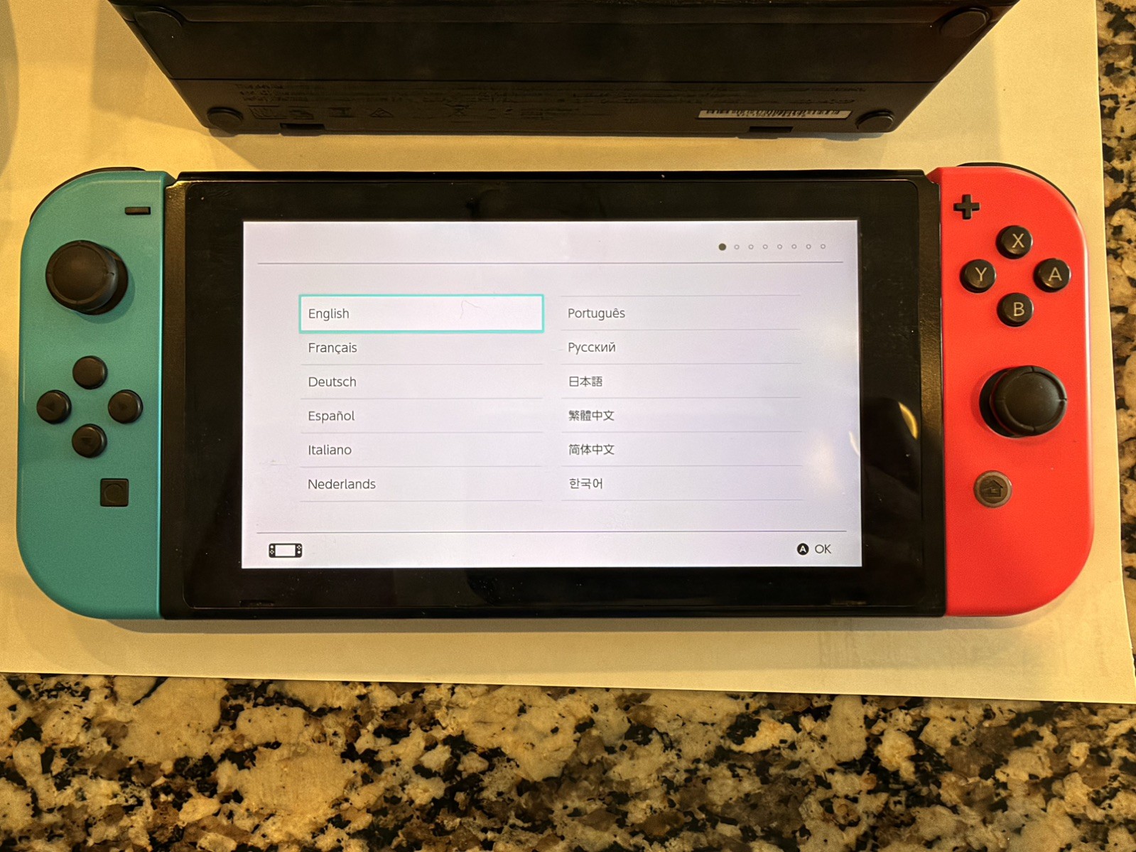 Nintendo Switch Handheld Console good condition with Extras