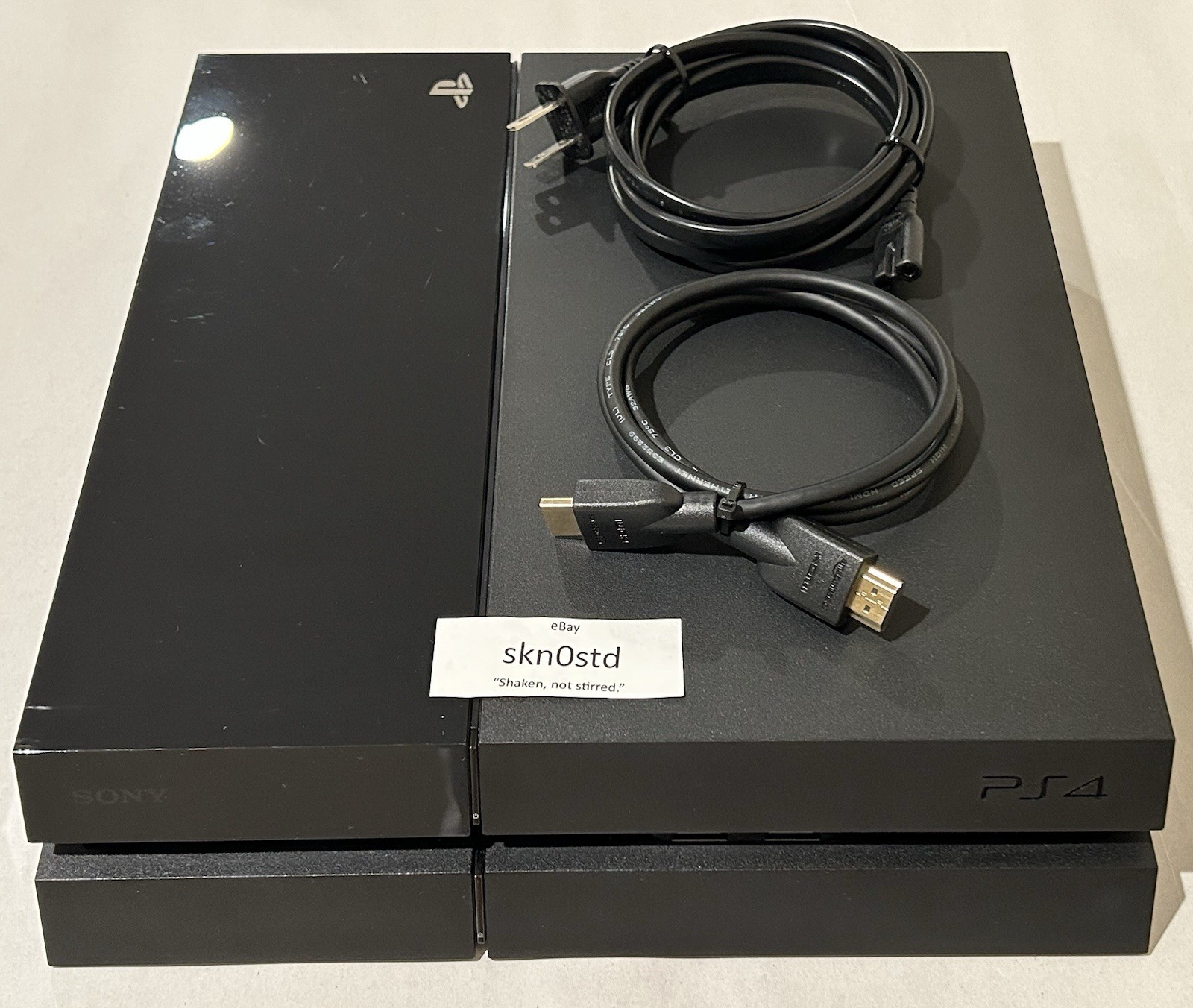 Sony PlayStation 4 console 1TB • Black • lightly used, good condition