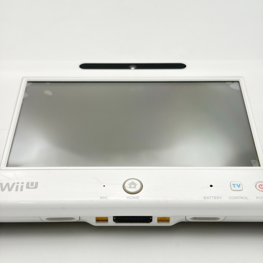Nintendo Wii U Console White BASIC SET 8GB USED Japanese NTSC-J Region Lock READ
