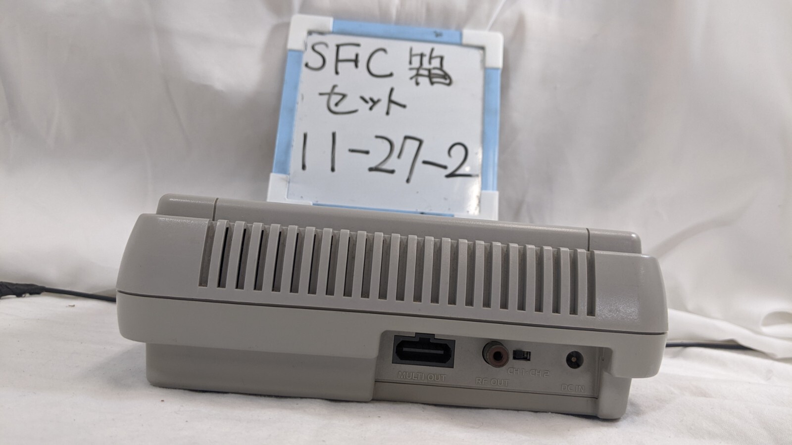 Nintendo Super Famicon SNES Console complete in Box excellent Condition 11-27-2