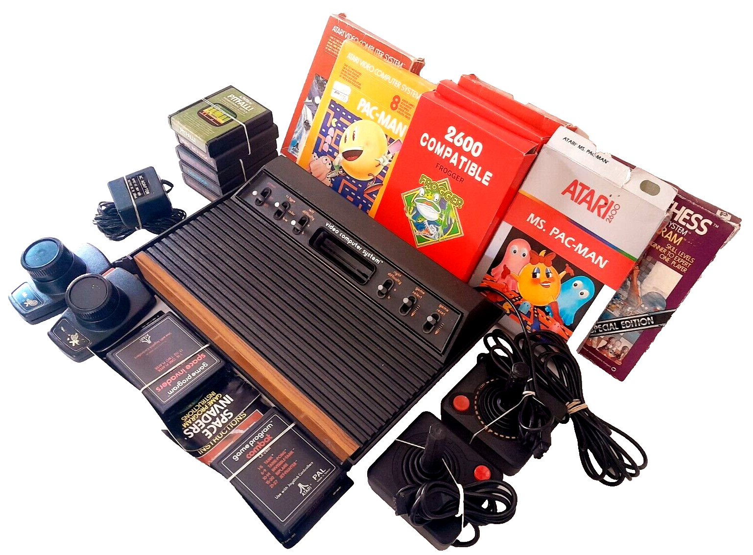 VINTAGE ATARI COMPUTER VIDEO SYSTEM MODEL CX-2600U