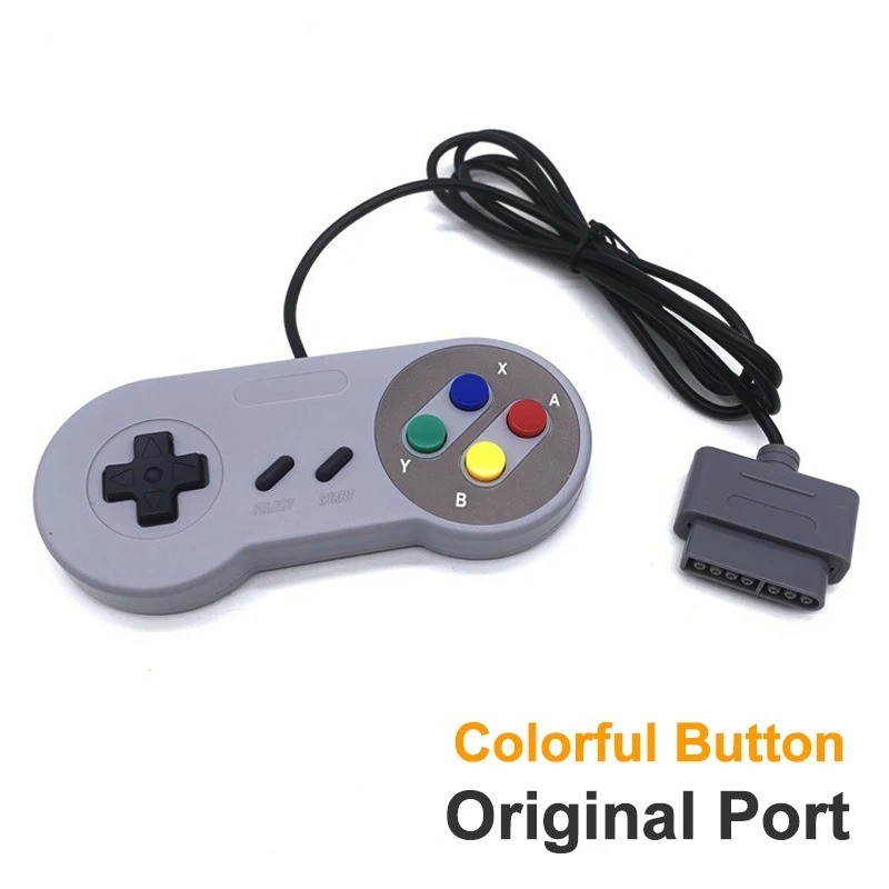For New Super Nintendo SNES System Console Replacement Controller 6FT SNS-005