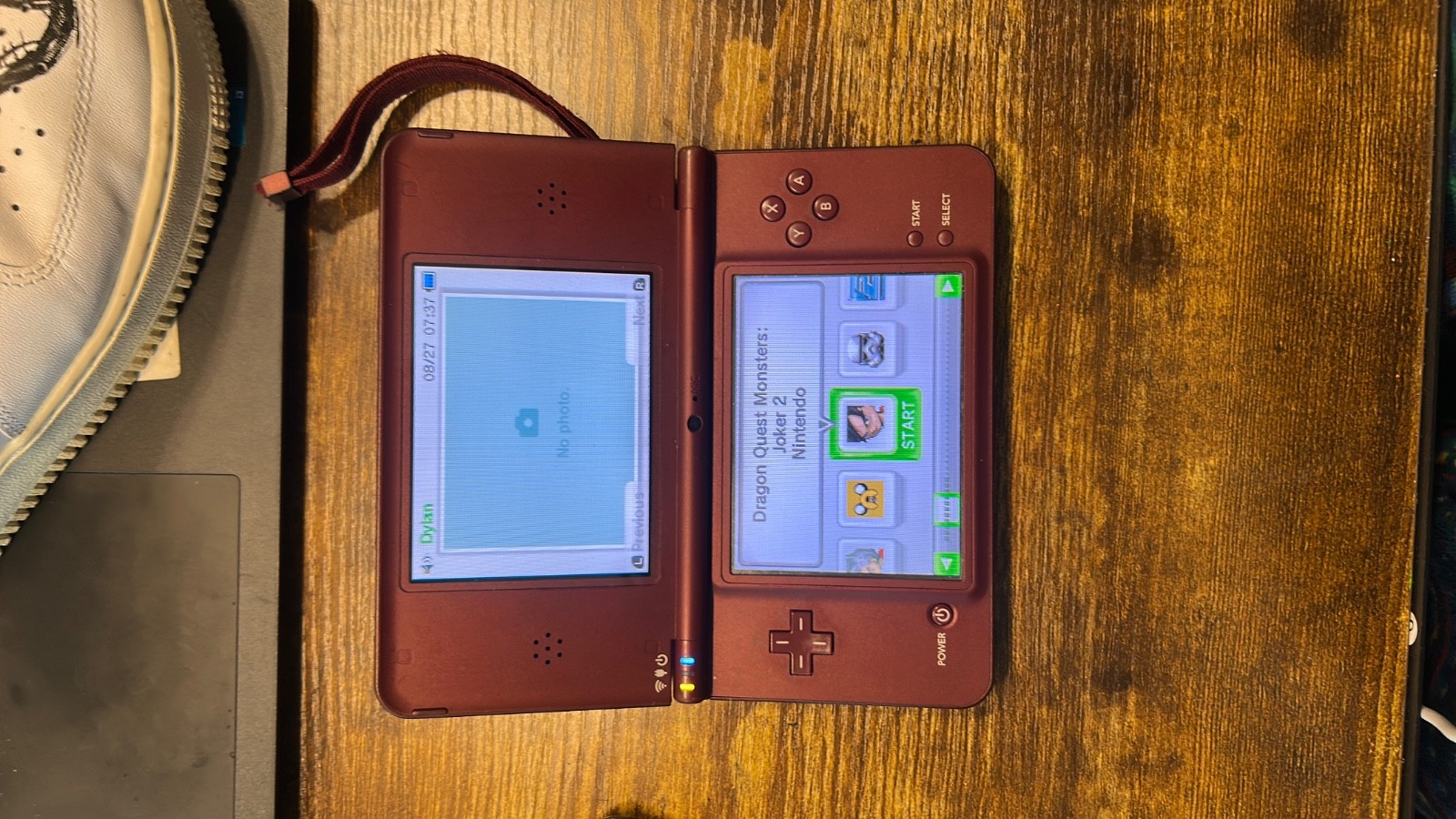 Nintendo DSi XL Launch Edition 256MB Handheld System – Burgundy