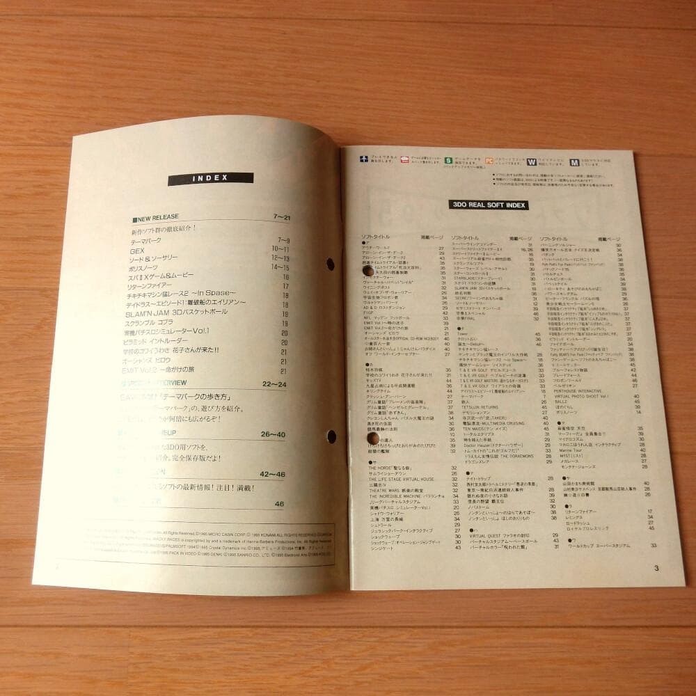 Panasonic 3DO REAL Software Complete Guidebook 1995 SUMMER Japan Retro Rare