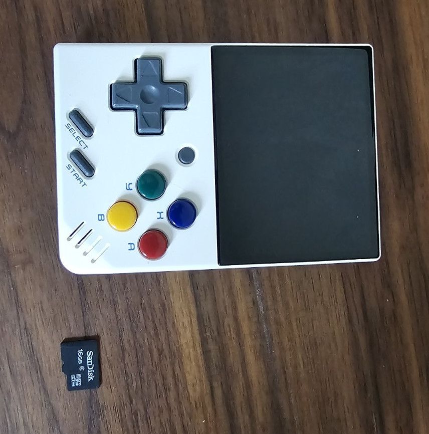MIYOO Mini V2 Handheld System White with 16GB SD Card Onion OS US Seller